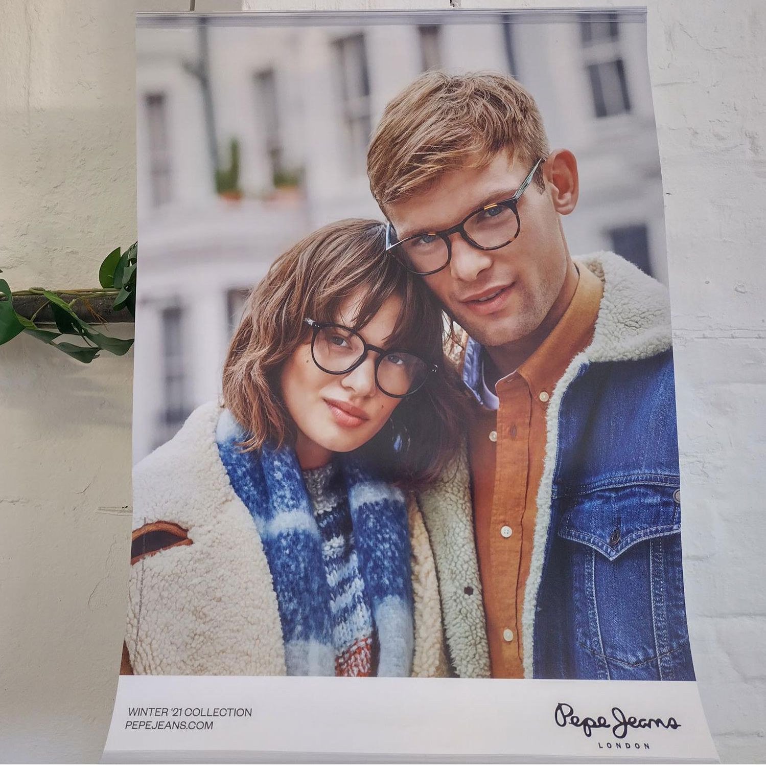 Pepe Jeans Equipment Pepe Jeans Double Opt/Sun Window Banner AW21 Eyeglasses Eyewear UK USA Australia