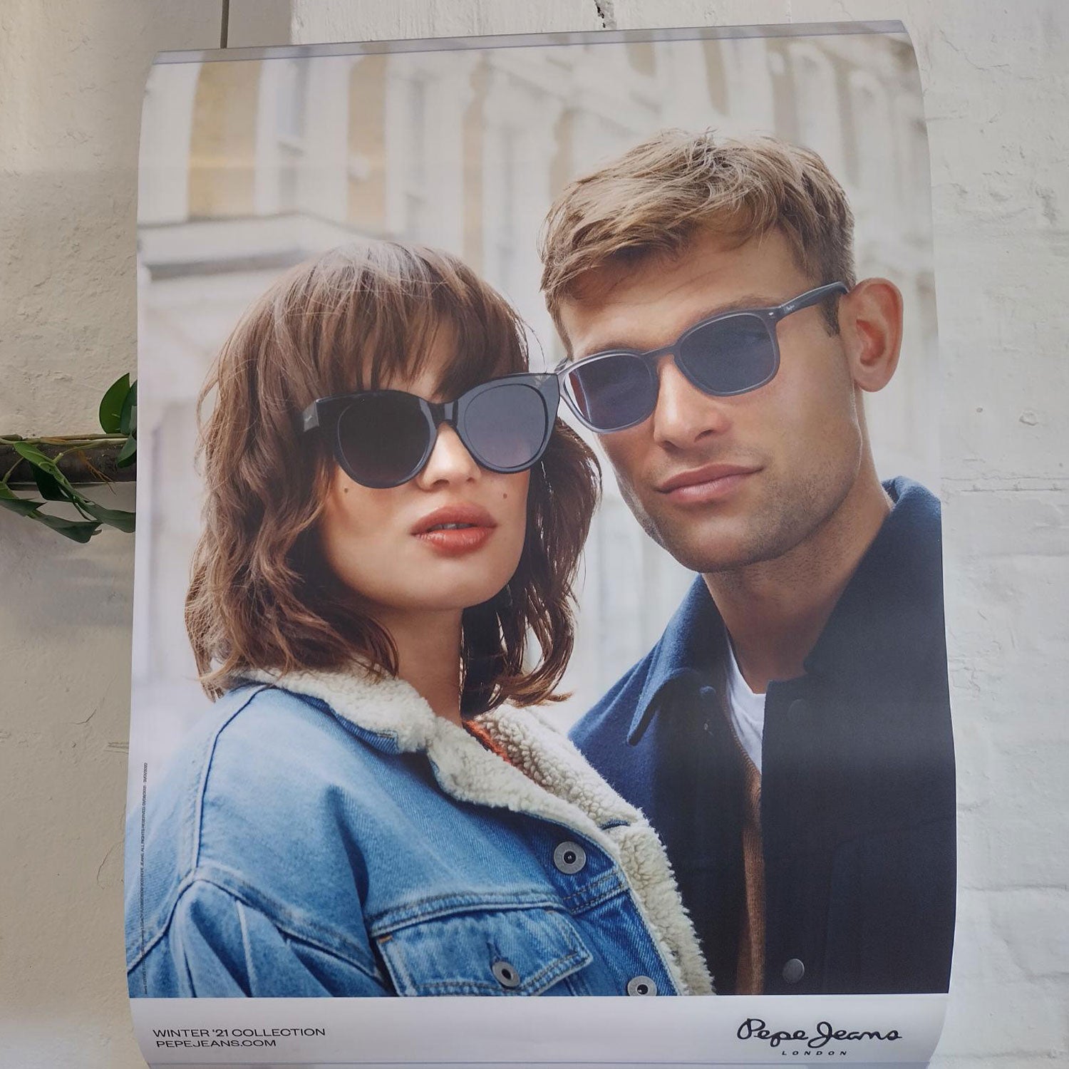 Pepe Jeans Equipment Pepe Jeans Double Opt/Sun Window Banner AW21 Eyeglasses Eyewear UK USA Australia