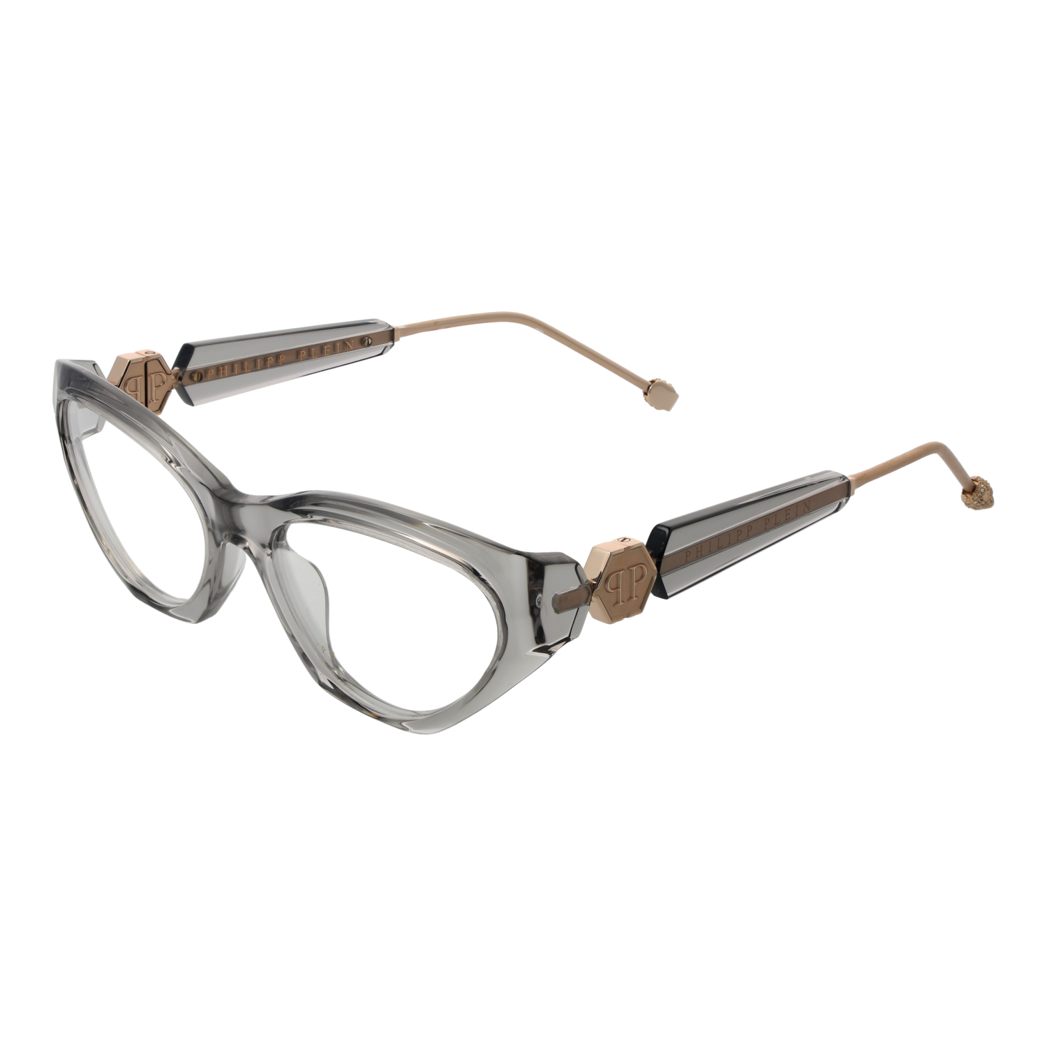 Philipp Plein Optical Frames Philipp Plein Glasses Frames VPP069S 03GU 55 Eyeglasses Eyewear designer