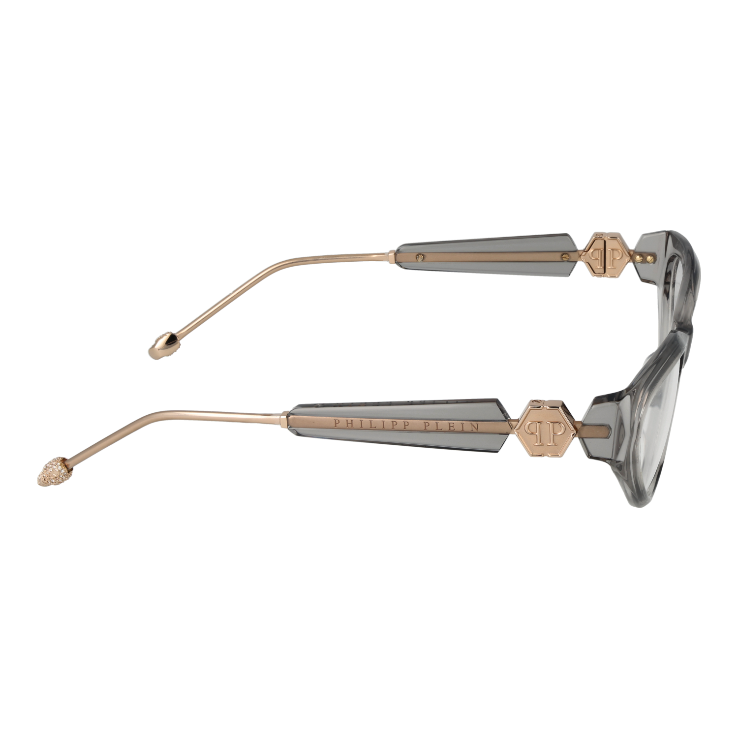 Philipp Plein Optical Frames Philipp Plein Glasses Frames VPP069S 03GU 55 Eyeglasses Eyewear designer