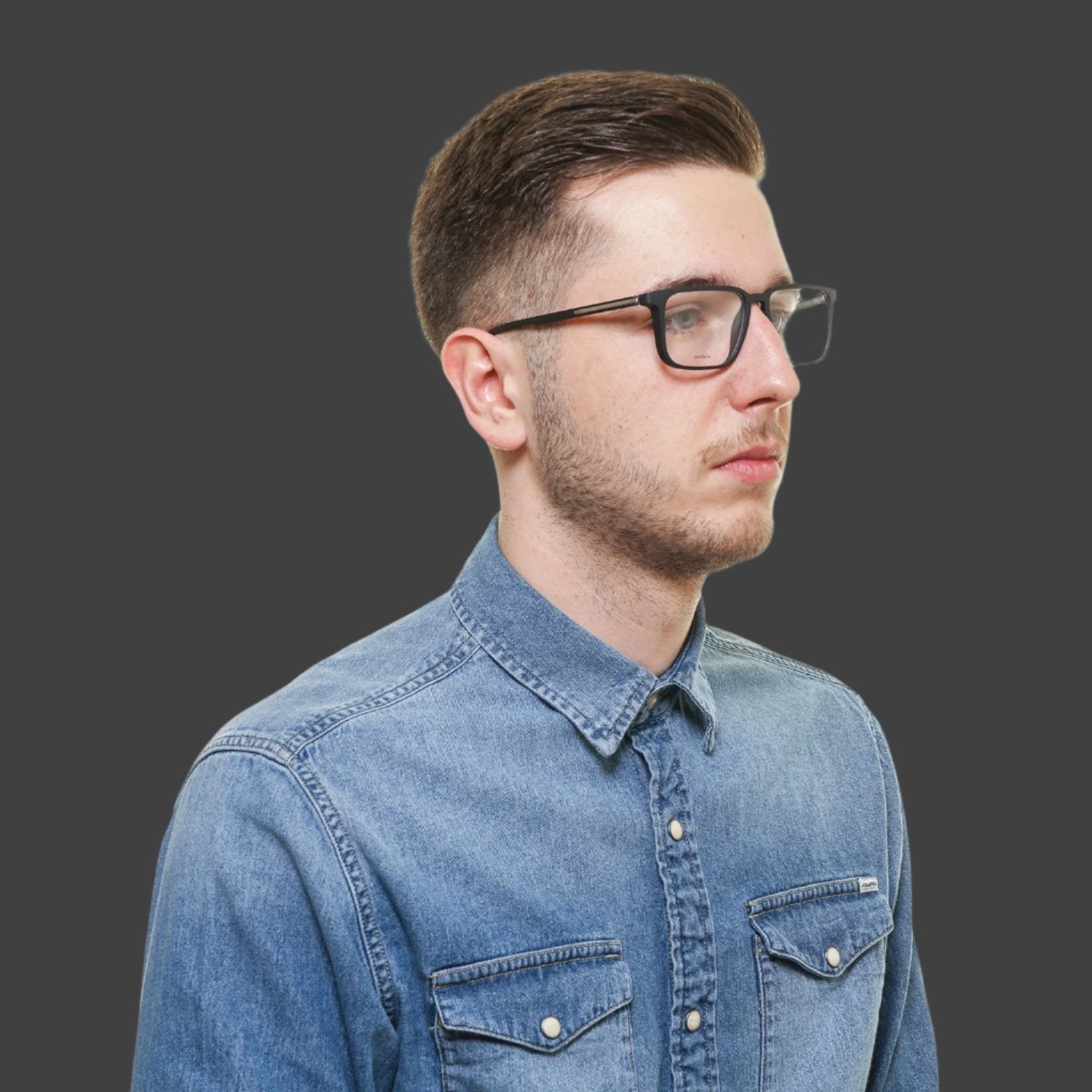 Porsche Design Eyeglasses Porsche Design Glasses Frames P8298 A 52mm - Men Black Square Full-Rim Eyeglasses Eyewear UK USA Australia