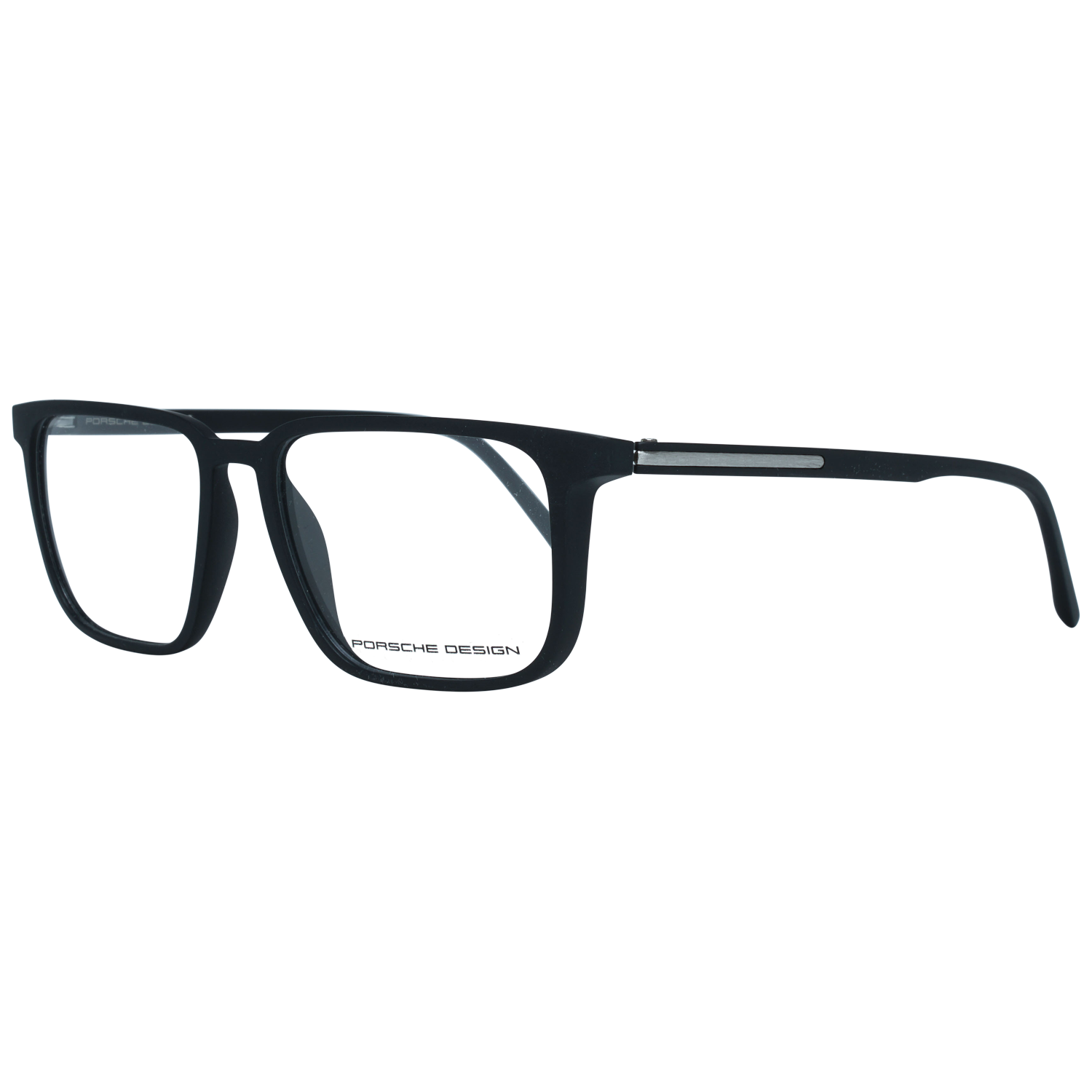 Porsche Design Eyeglasses Porsche Design Glasses Frames P8298 A 52mm - Men Black Square Full-Rim Eyeglasses Eyewear UK USA Australia
