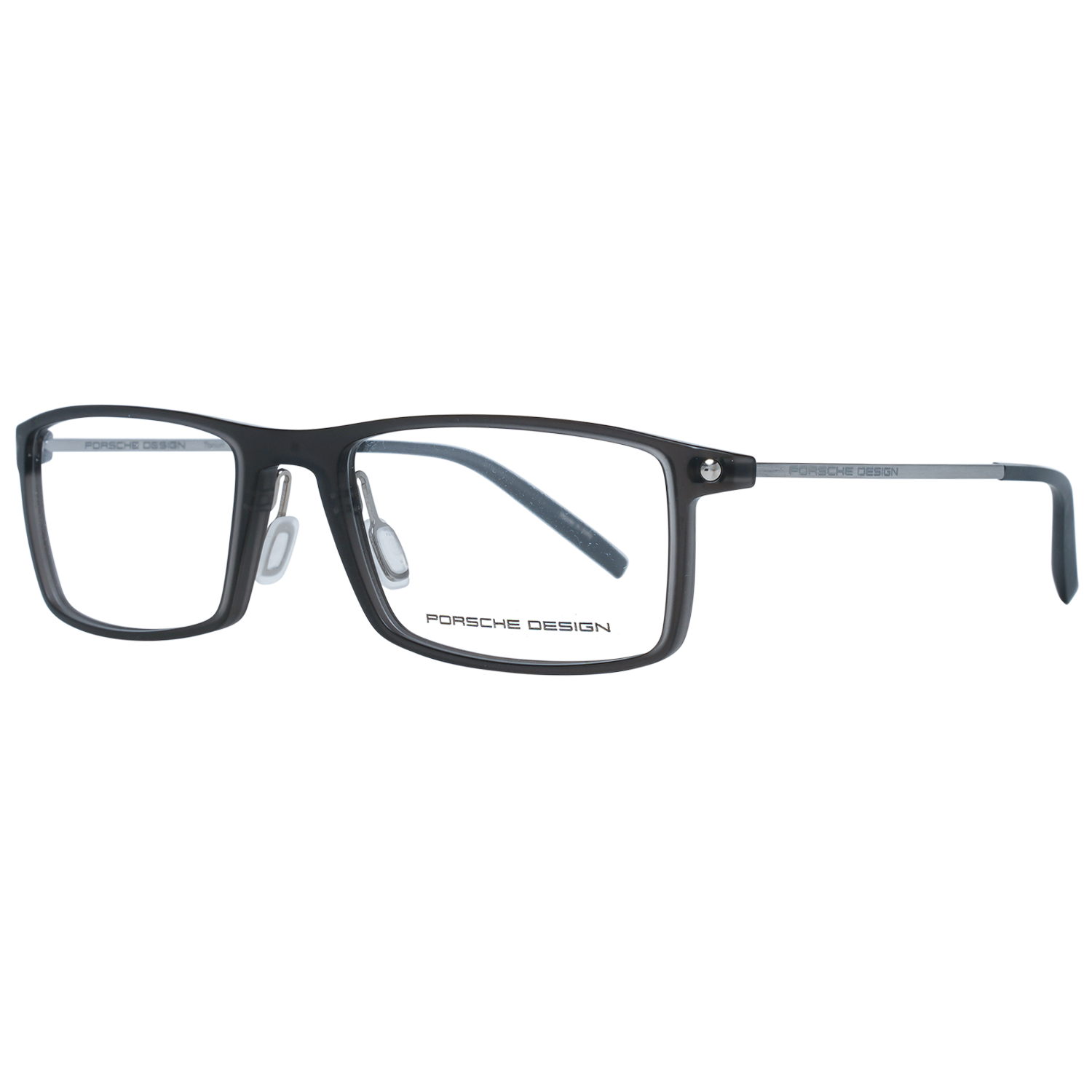 Porsche Design Men s Glasses Optical Frame Grey Rectangle P8384 C 55