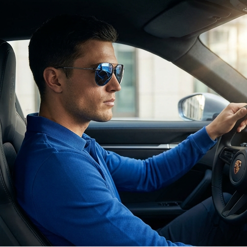 Porsche Design Sunglasses Porsche Design Sunglasses P8939 A Black Titanium Mirrored Unisex 62mm Eyeglasses Eyewear designer