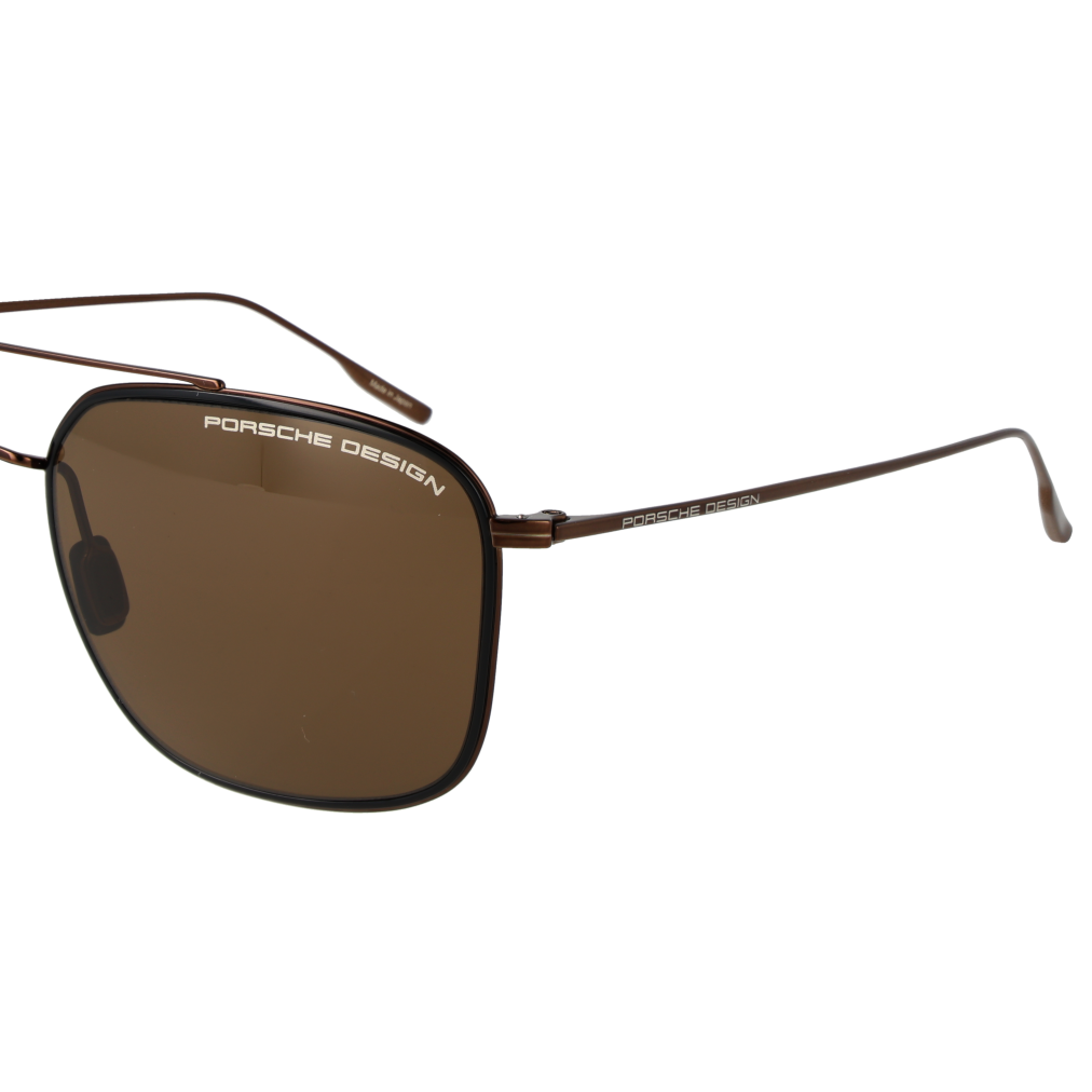 Porsche Design Sunglasses Porsche Design Sunglasses P8940 D Brown Titanium Mirrored Aviator Men 55mm Eyeglasses Eyewear designer