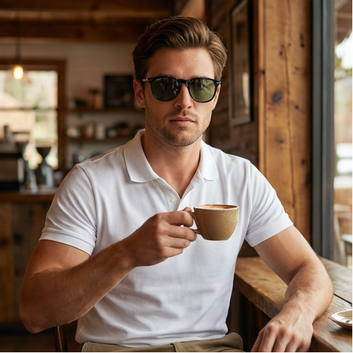 Serengeti Sunglasses Serengeti Sunglasses Men Black Rectangular Green Photochromic SS530001 Amboy Eyeglasses Eyewear designer