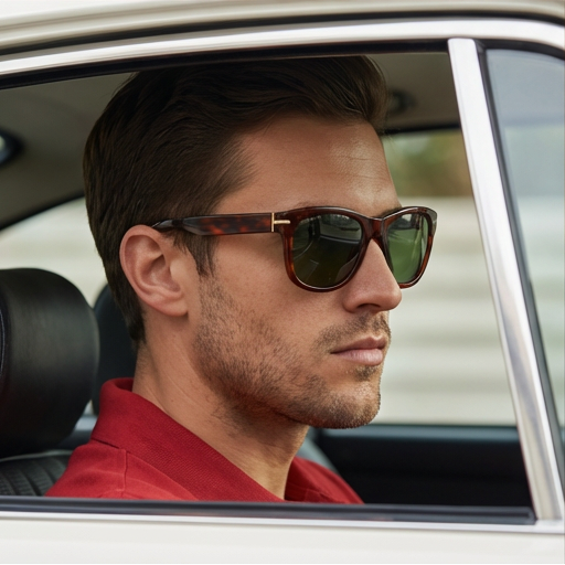 Serengeti Sunglasses Serengeti Sunglasses Men Brown Square Green Photochromic Polarized SS550001 Foyt Eyeglasses Eyewear designer