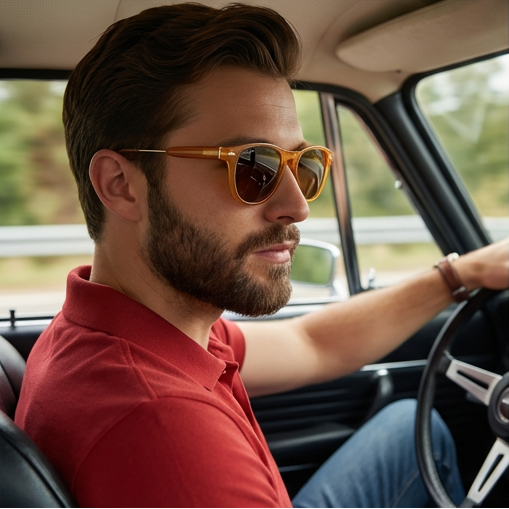 Serengeti Sunglasses Serengeti Sunglasses Men Honey Panto Brown Photochromic Polarized SS530002 Amboy Eyeglasses Eyewear designer