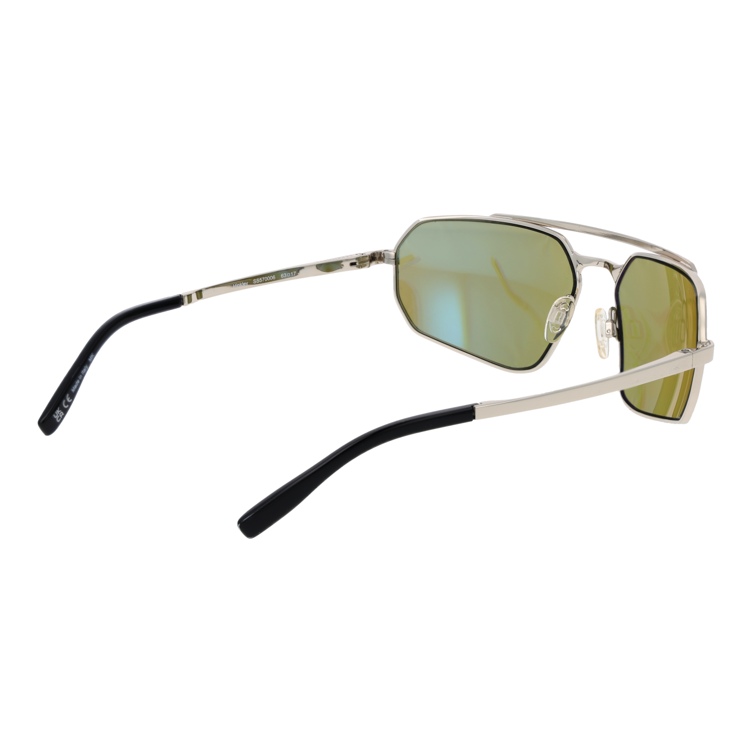 Serengeti Sunglasses Serengeti Sunglasses SS570006 Hinkley Silver Polarized Mirrored 63mm Eyeglasses Eyewear designer