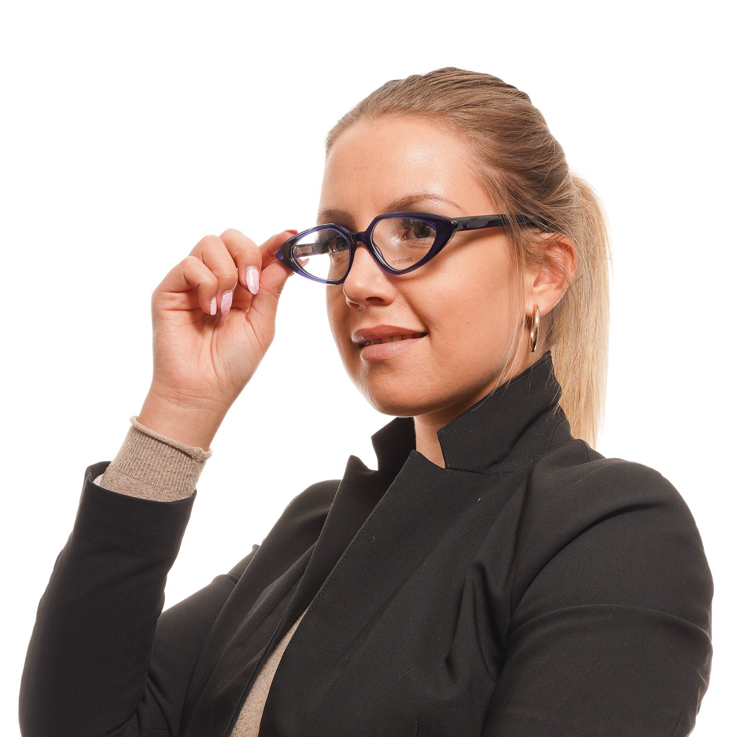 Sportmax Optical Frames Sportmax Optical Frame SM5001 090 52 Eyeglasses Eyewear UK USA Australia