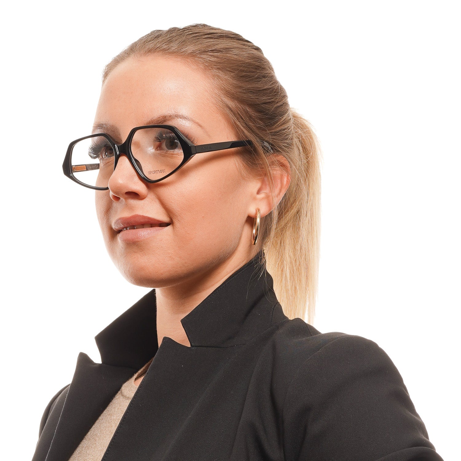 Sportmax Optical Frames Sportmax Optical Frame SM5011 001 54 Eyeglasses Eyewear UK USA Australia