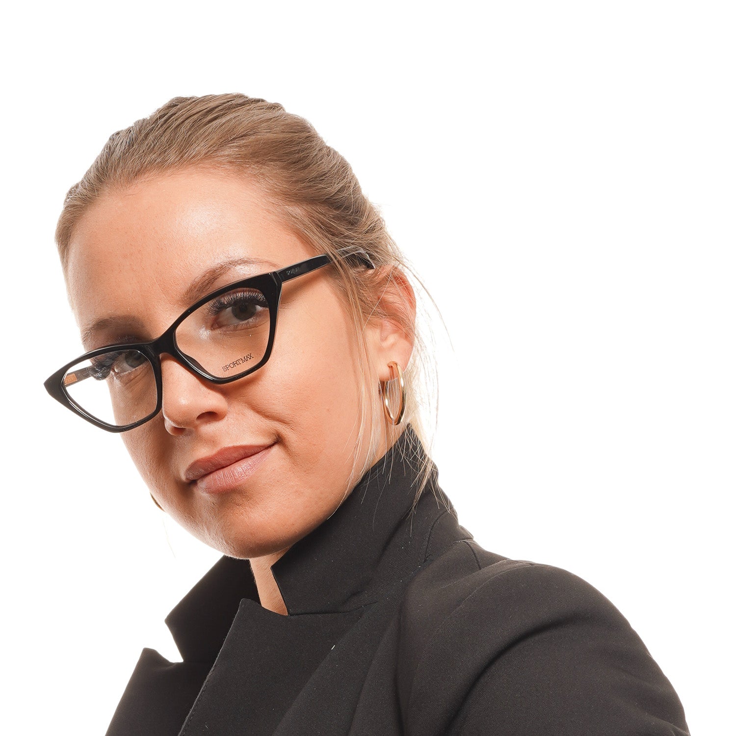 Sportmax Optical Frames Sportmax Optical Frame SM5012 001 54 Eyeglasses Eyewear UK USA Australia