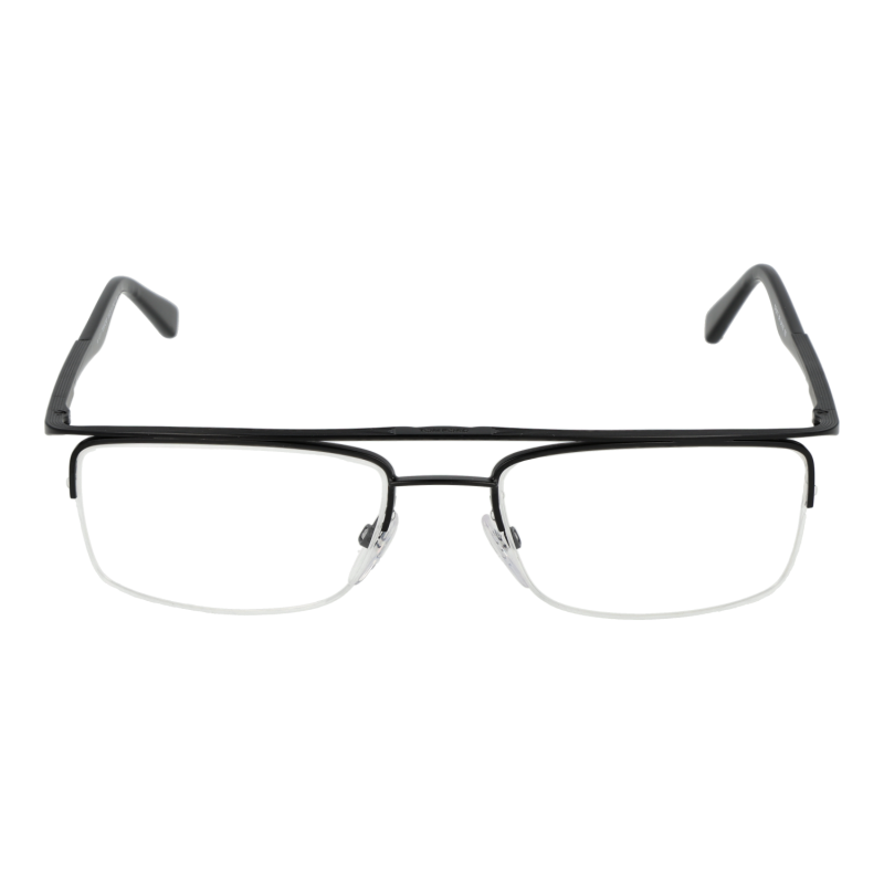 Tom Ford Eyeglasses Tom Ford Glasses Frames FT5077 0BR 54mm - Men Gunmetal Rectangular Half Rim Eyeglasses Eyewear UK USA Australia