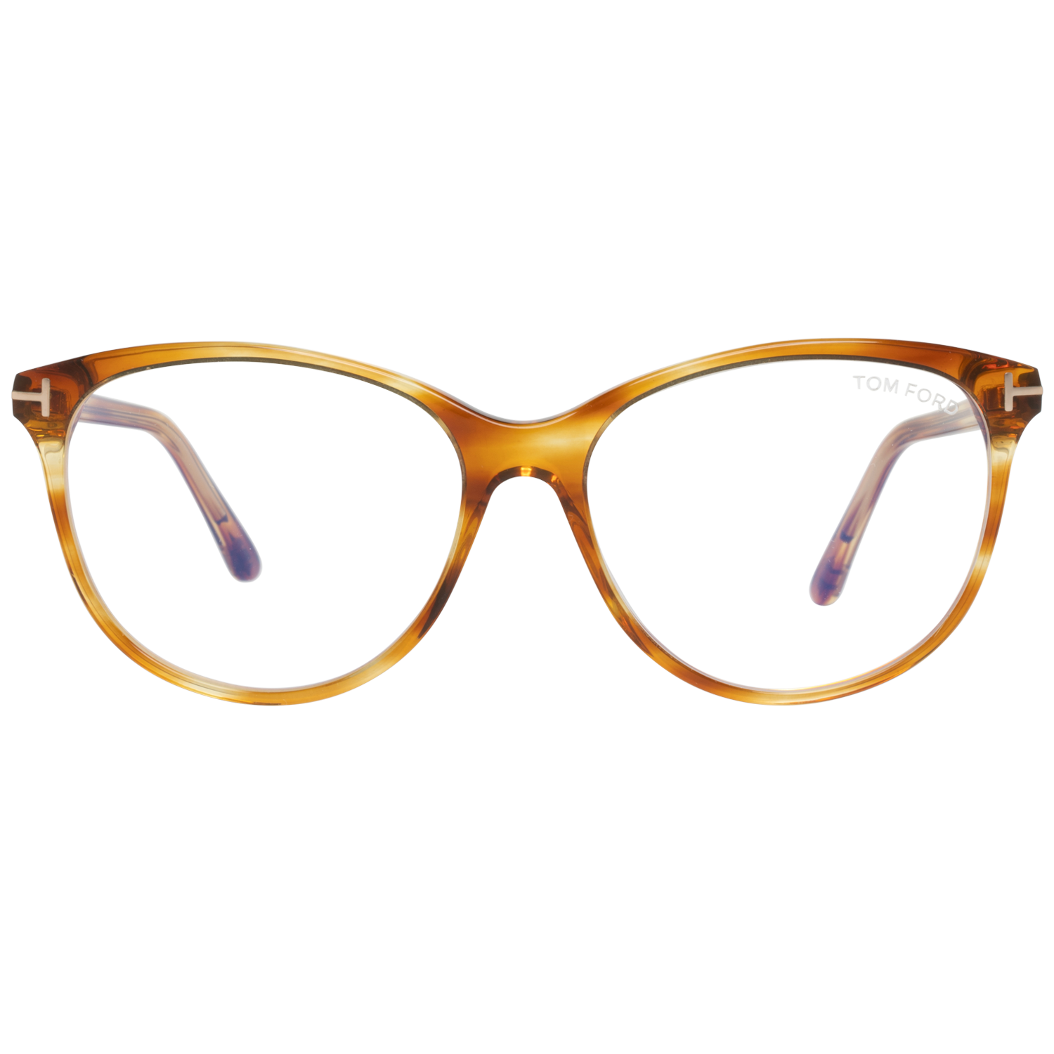 Tom Ford Eyeglasses Tom Ford Glasses Frames FT5544-B 056 55mm Blue Light Block - Brown Butterfly Eyeglasses Eyewear UK USA Australia
