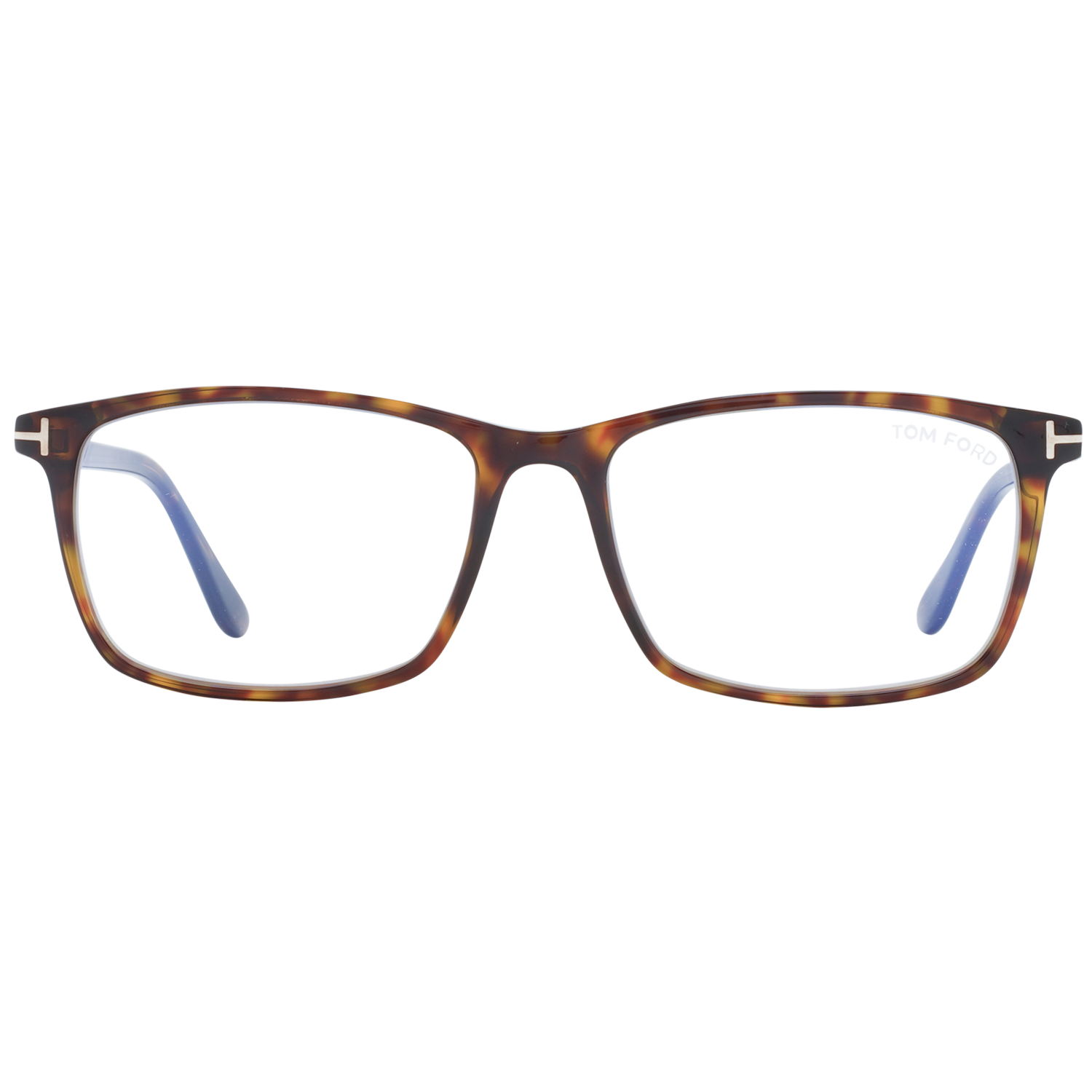 Tom Ford Eyeglasses Tom Ford Glasses Frames FT5584-B 052 56mm Blue Light Block Men Brown Rectangular Eyeglasses Eyewear UK USA Australia
