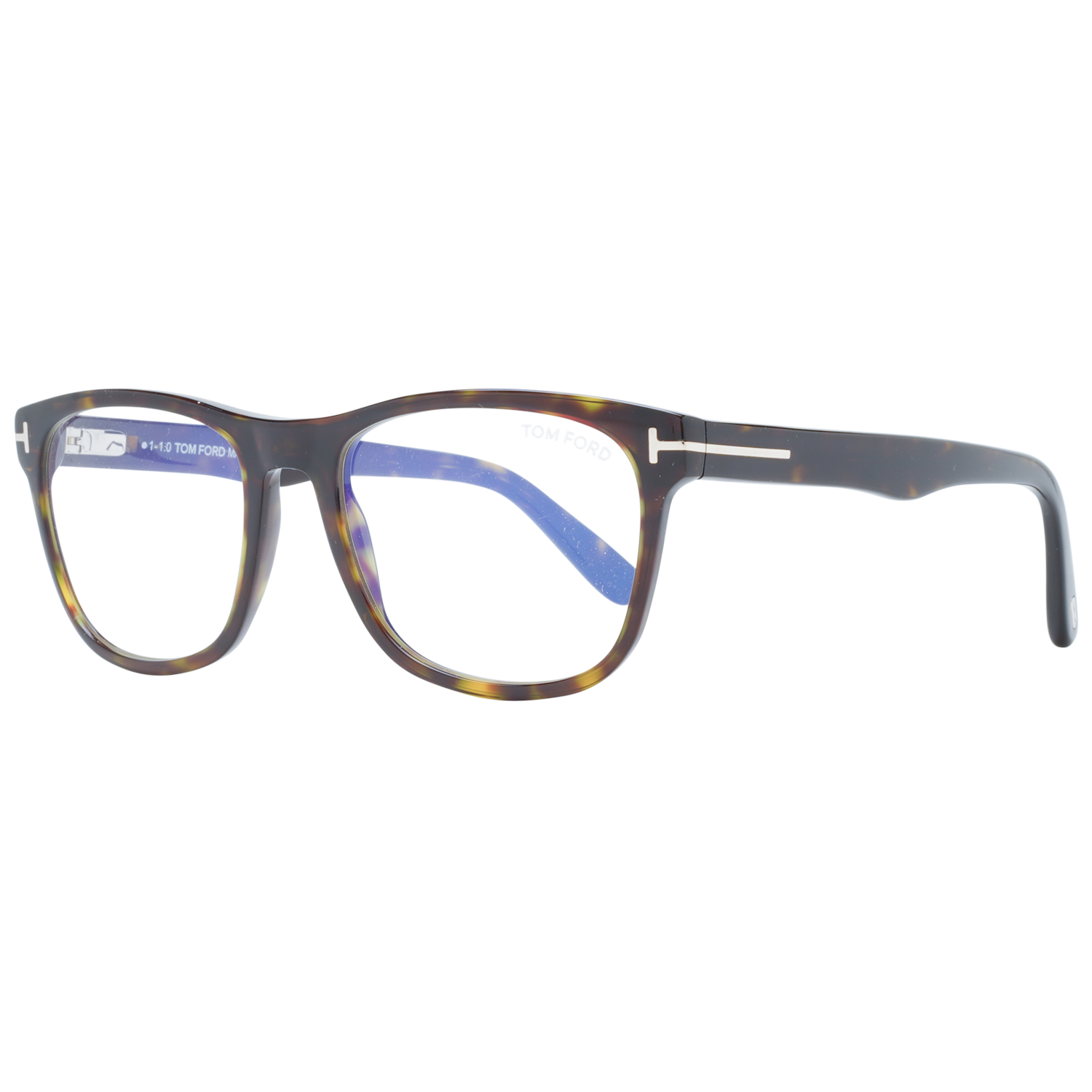 Tom Ford Eyeglasses Tom Ford Glasses Frames FT5662-B 052 54mmBlue Light Block - Men Brown Tortoise Rectangular Full Rim Eyeglasses Eyewear UK USA Australia