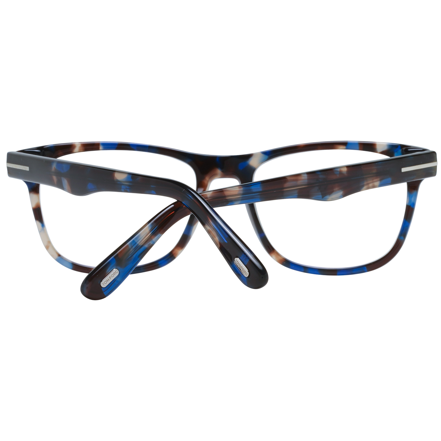 Tom Ford Eyeglasses Tom Ford Glasses Frames FT5662-B 055 54mm Blue Light Block Men Brown Tortoise Rectangular Full Rim Eyeglasses Eyewear UK USA Australia