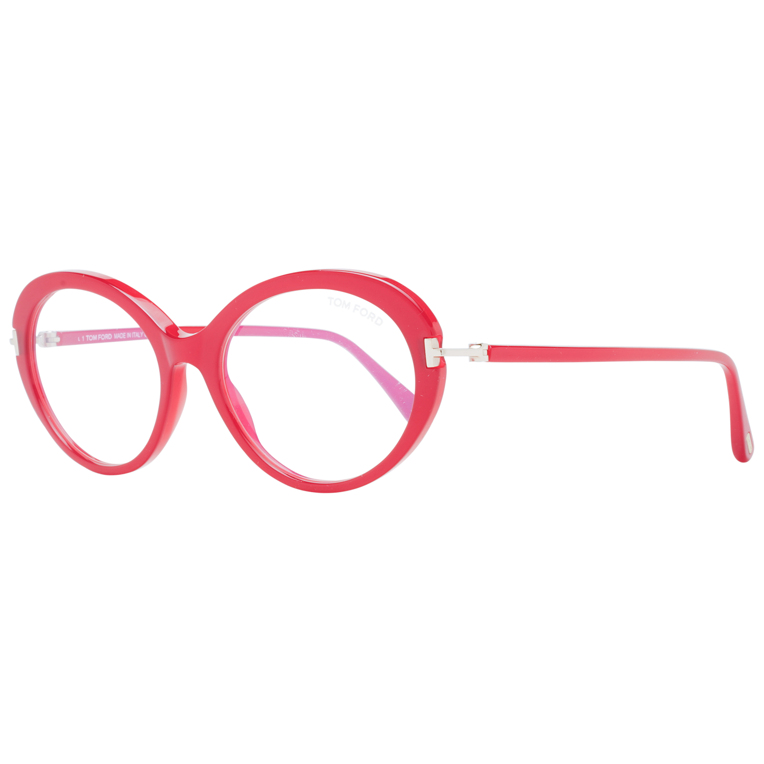 Tom Ford Eyeglasses Tom Ford Glasses Frames FT5675-B 066 54mm Blue Light Blocker - Women Red Oval Eyeglasses Eyewear UK USA Australia