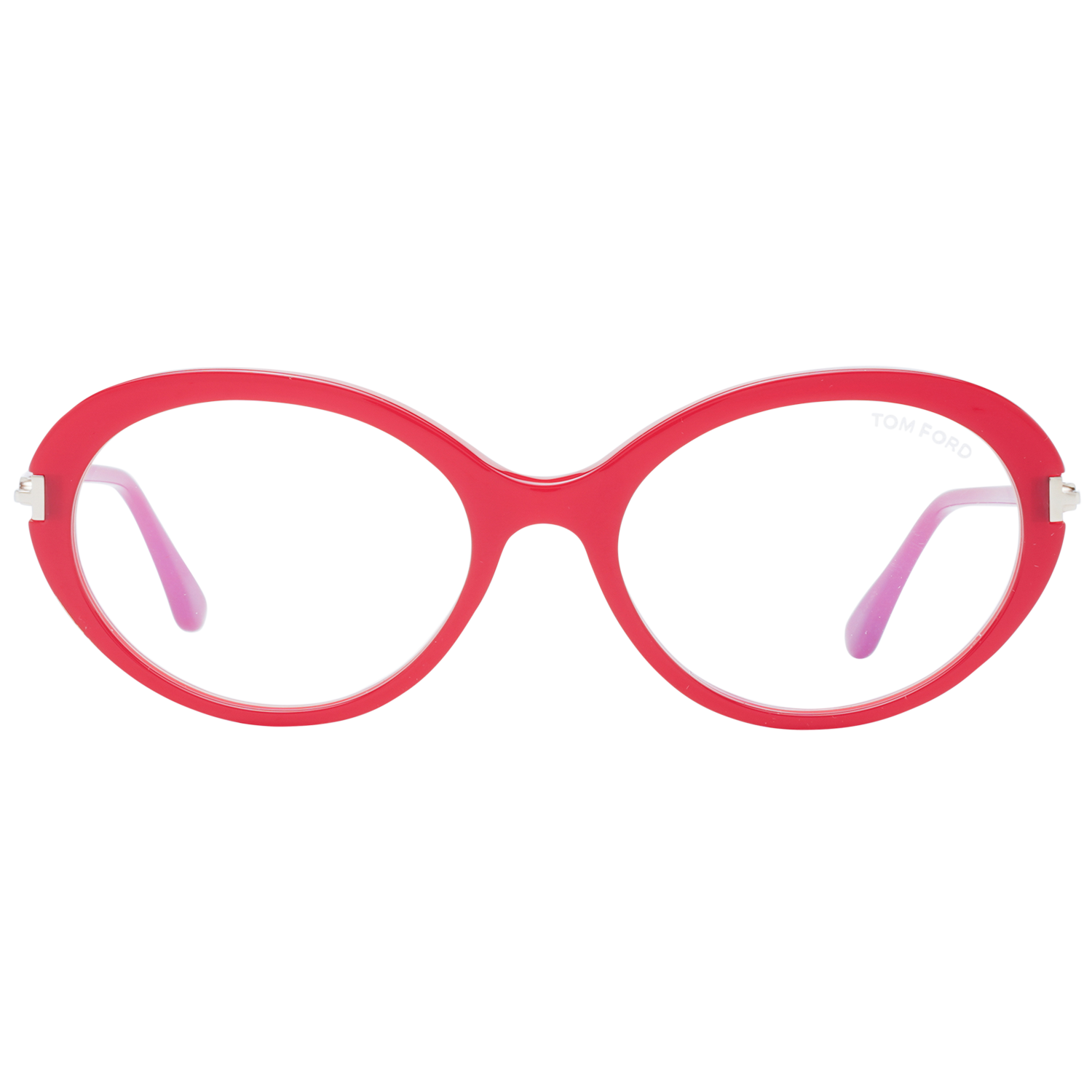 Tom Ford Eyeglasses Tom Ford Glasses Frames FT5675-B 066 54mm Blue Light Blocker - Women Red Oval Eyeglasses Eyewear UK USA Australia