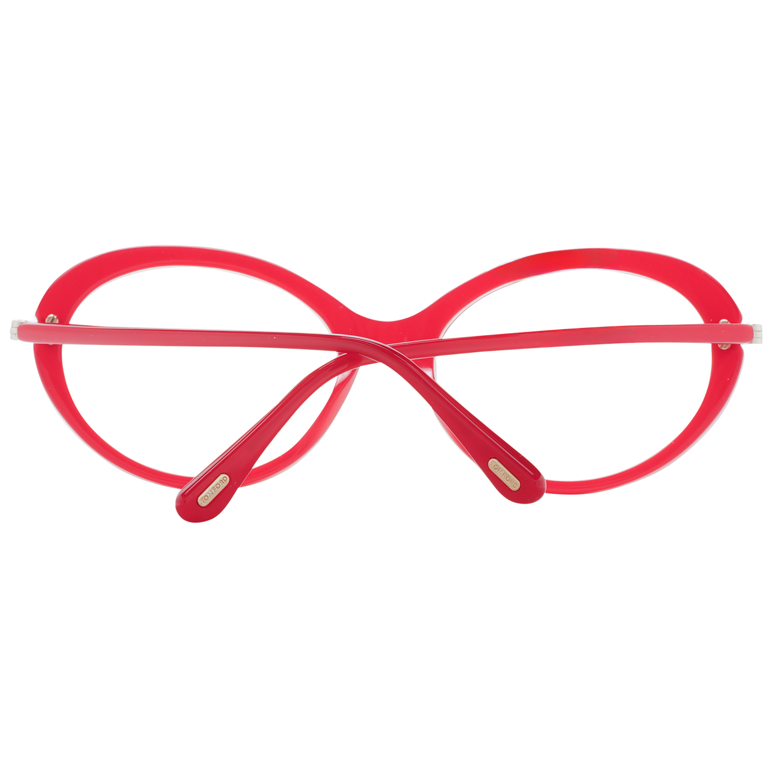 Tom Ford Eyeglasses Tom Ford Glasses Frames FT5675-B 066 54mm Blue Light Blocker - Women Red Oval Eyeglasses Eyewear UK USA Australia