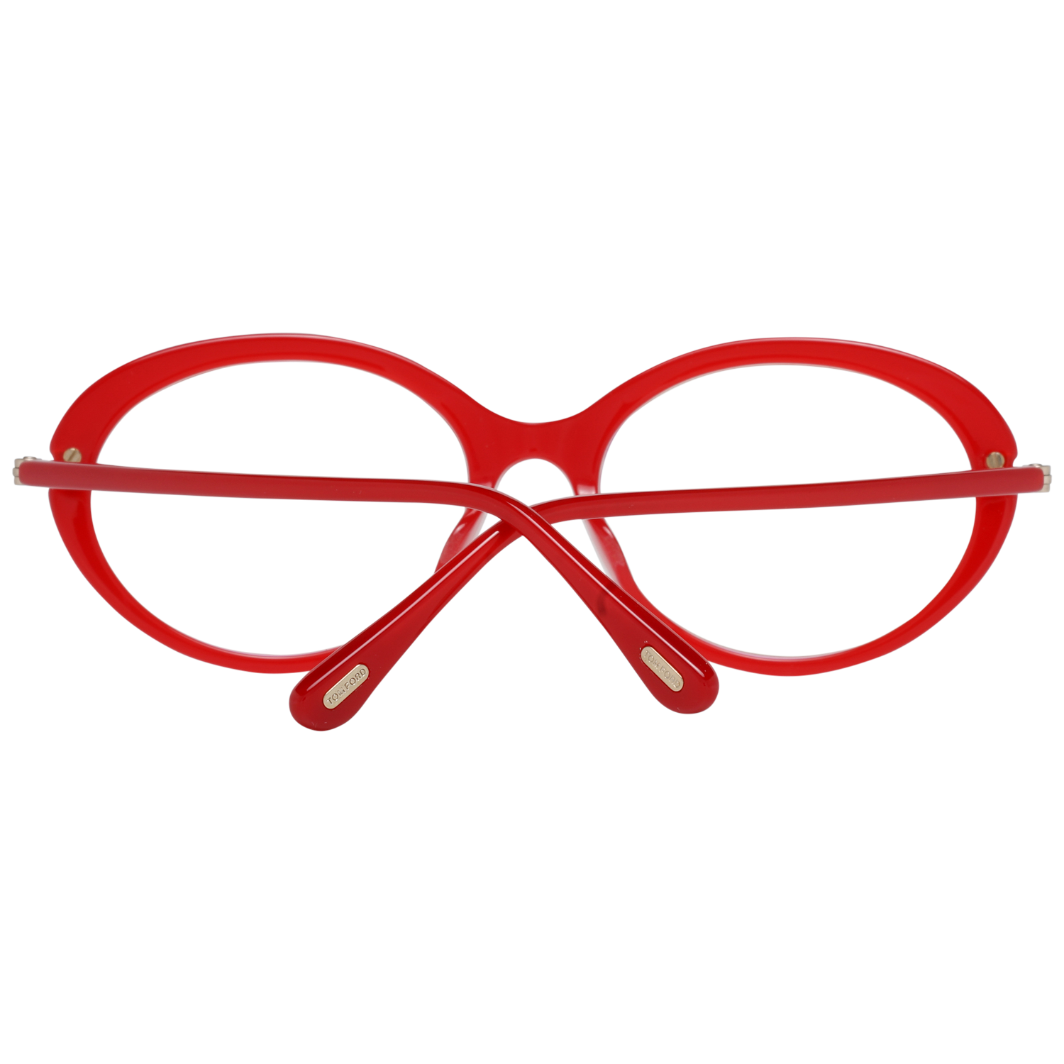 Tom Ford Eyeglasses Tom Ford Glasses Frames FT5675-F-B 066 54mm Blue Light Blocker - Women Red Oval Eyeglasses Eyewear UK USA Australia