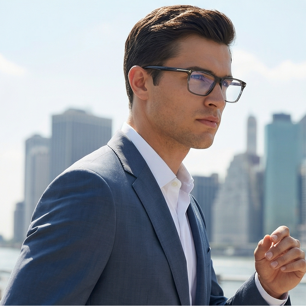 Tom Ford Eyeglasses Tom Ford Glasses Frames FT5681-F-B 056 56mm Men Brown Rectangular Eyeglasses Eyewear designer