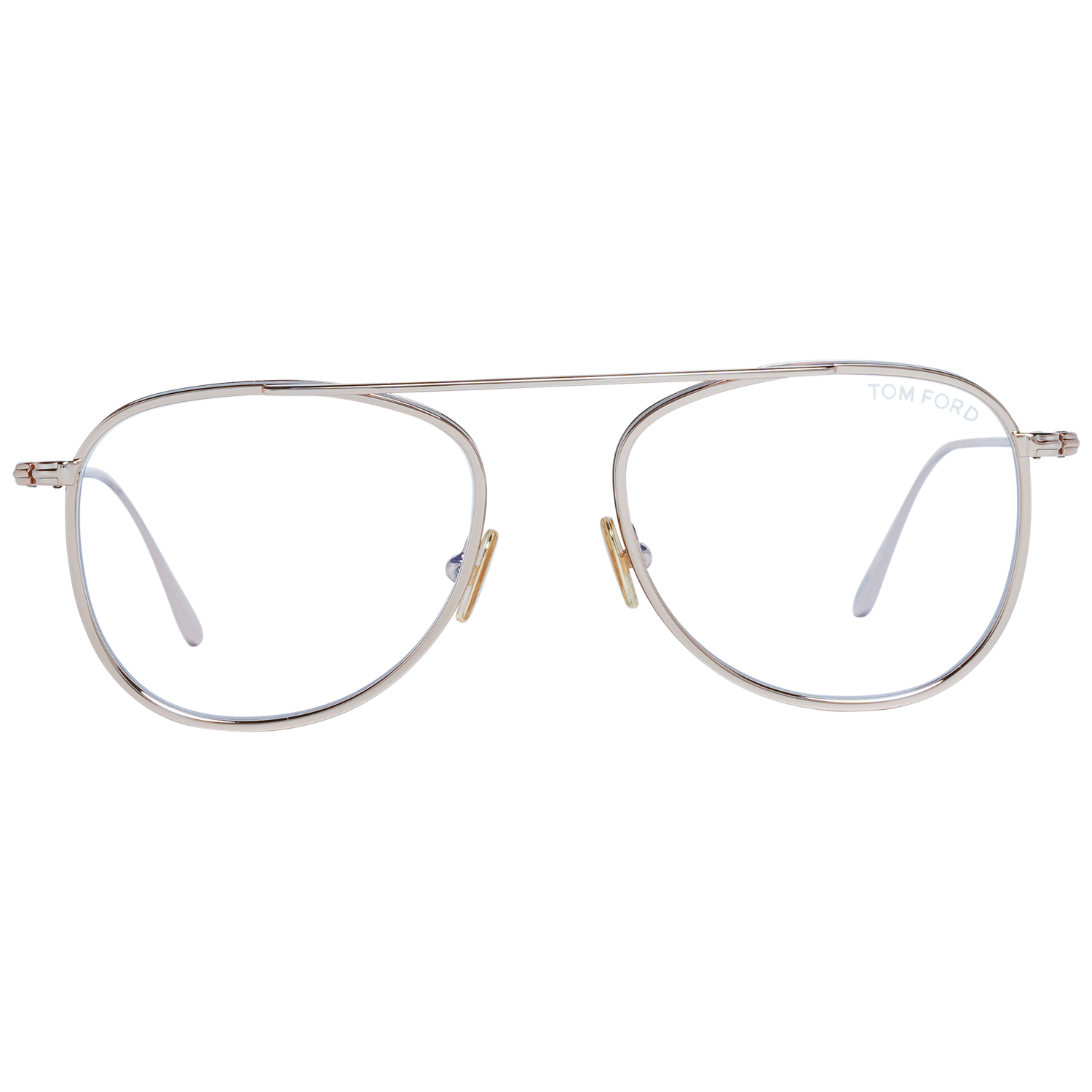 Tom Ford Eyeglasses Tom Ford Glasses Frames FT5691-B 028 50mm Blue Light Blocker Men Gold Pilot-Aviator Eyeglasses Eyewear UK USA Australia