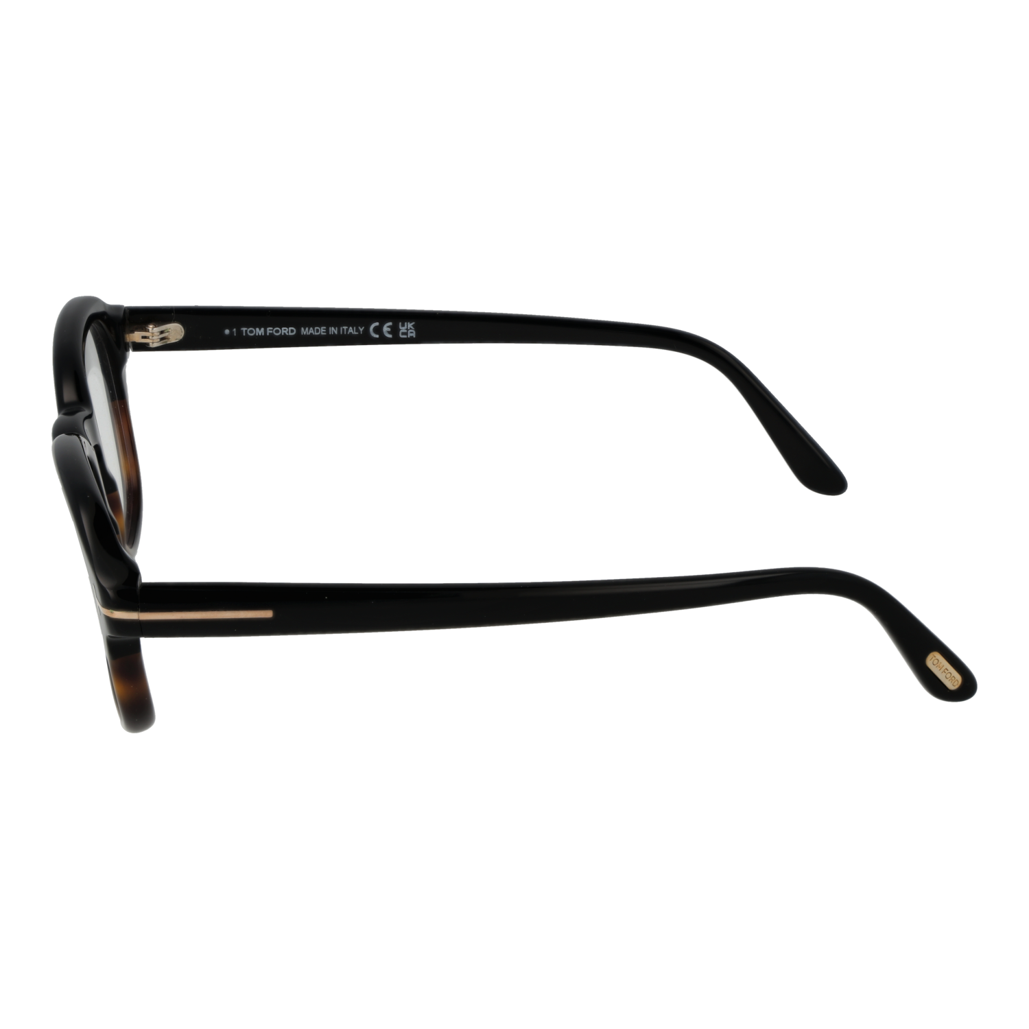 Tom Ford Frames with Blue-Filter Lenses Tom Ford Glasses Frames FT5871-B 005 49mm Men's Glossy Dark Brown Round Eyeglasses Eyewear designer