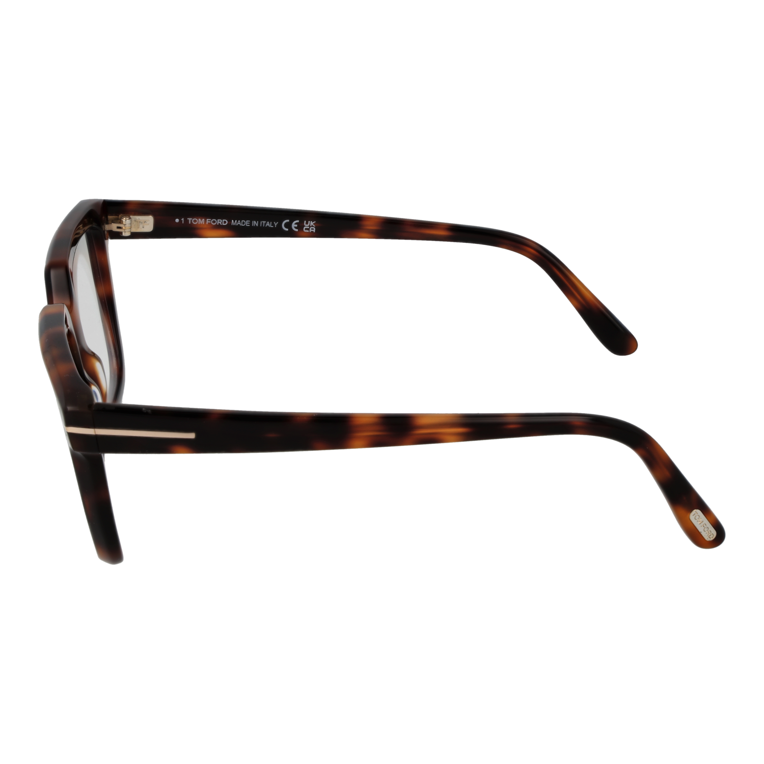 Tom Ford Frames with Blue-Filter Lenses Tom Ford Glasses Frames FT5889-B 053 53mm Brown Square Blue Control Eyeglasses Eyewear designer