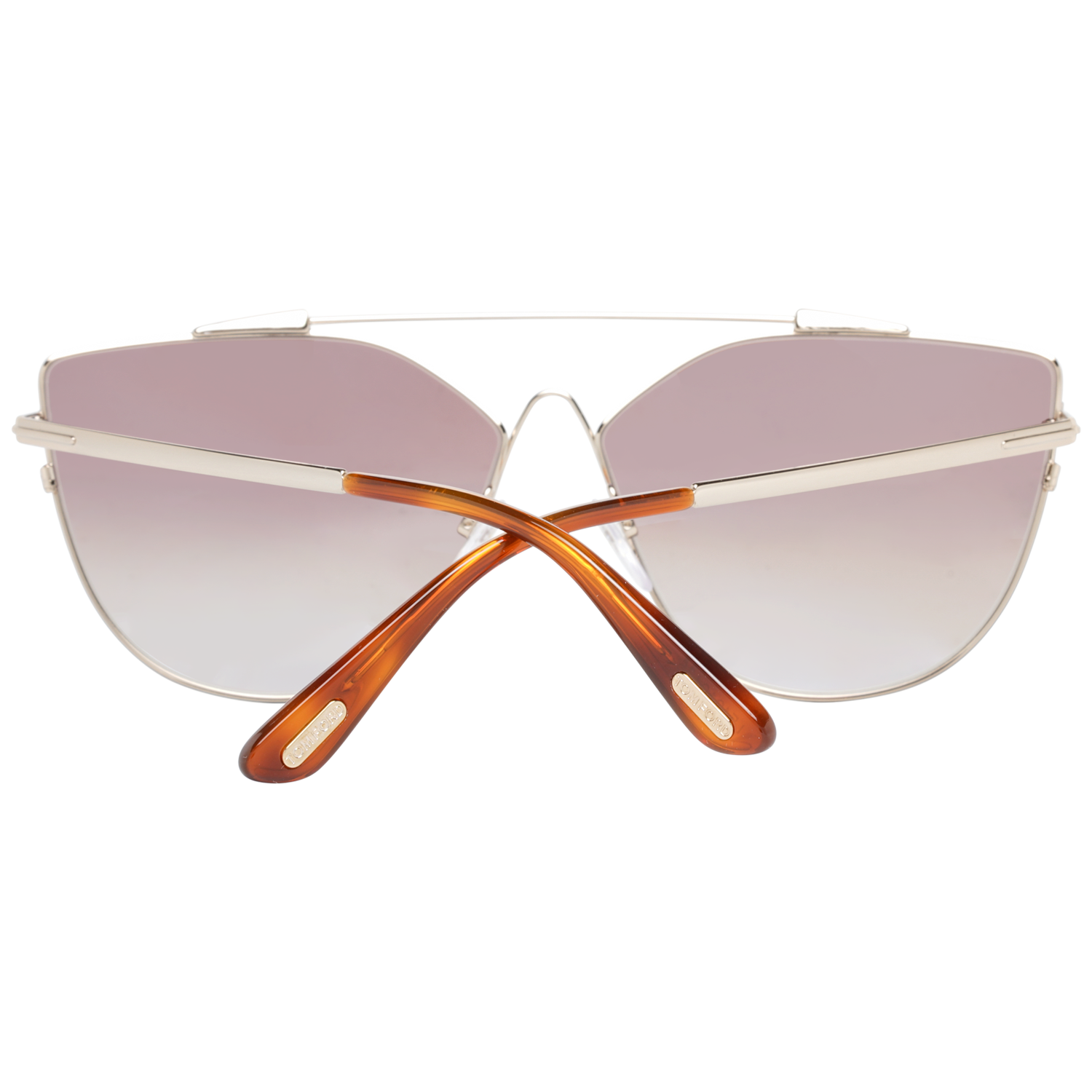 Tom Ford Sunglasses Tom Ford Sunglasses FT0563 28G 64mm Amarra Women Rose Gold Cat Eye Eyeglasses Eyewear UK USA Australia