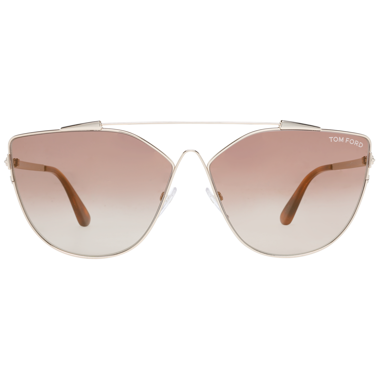 Tom Ford Sunglasses Tom Ford Sunglasses FT0563 28G 64mm Amarra Women Rose Gold Cat Eye Eyeglasses Eyewear UK USA Australia