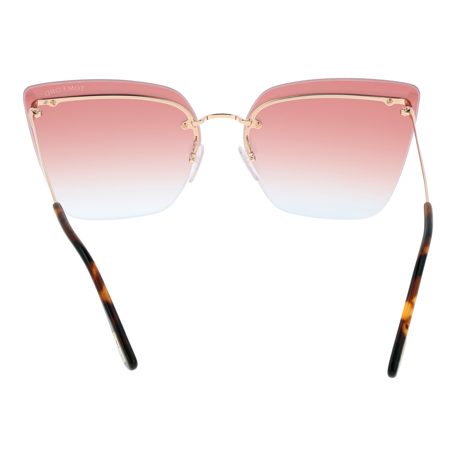 Tom Ford Sunglasses Tom Ford Sunglasses FT0682 33G 63mm Camilla Women's Butterfly Rimless Eyeglasses Eyewear designer