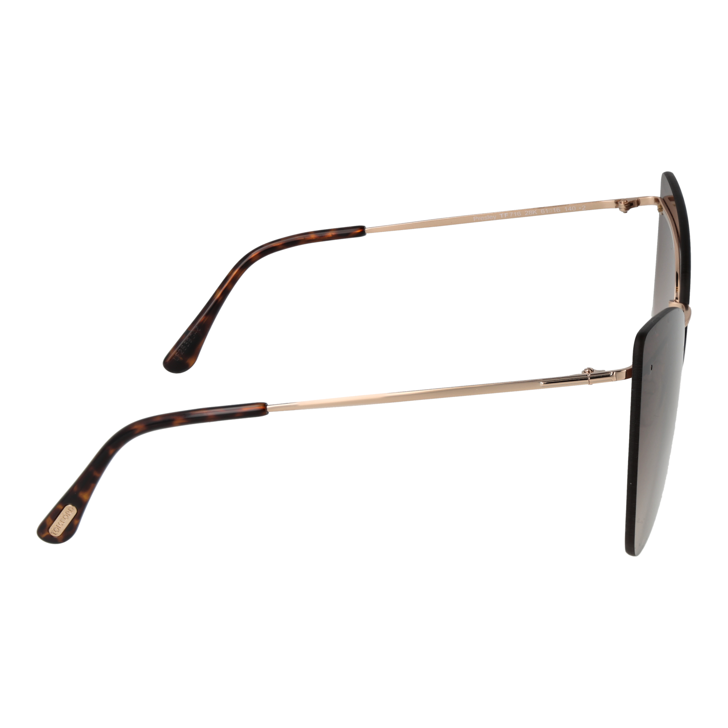 Tom Ford Sunglasses Tom Ford Sunglasses FT0716 28K 61mm Presley Women's Rose Gold Butterfly Eyeglasses Eyewear designer