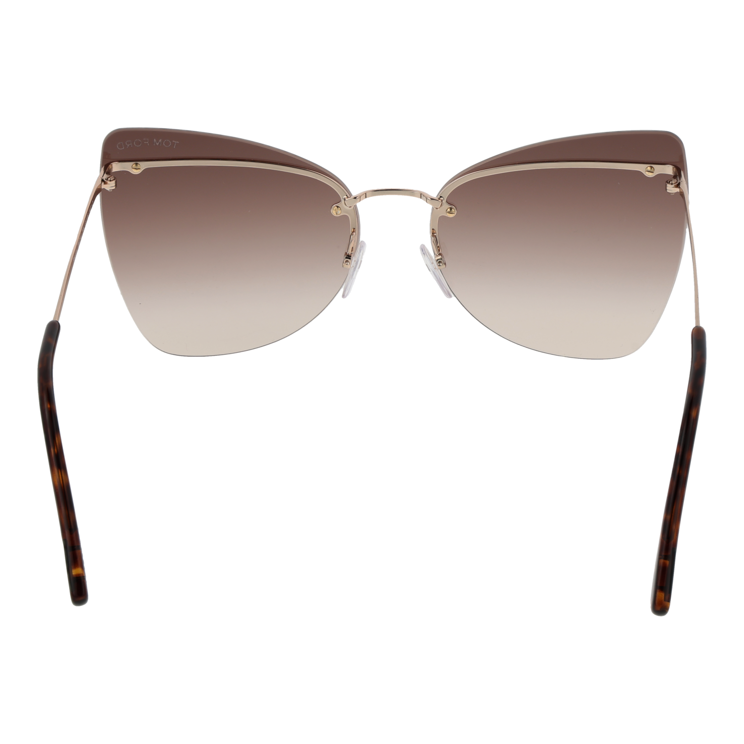 Tom Ford Sunglasses Tom Ford Sunglasses FT0716 28K 61mm Presley Women's Rose Gold Butterfly Eyeglasses Eyewear designer