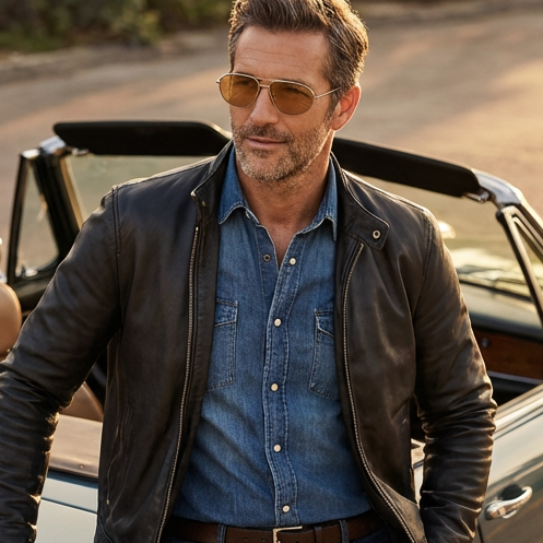 Tom Ford Sunglasses Tom Ford Sunglasses FT0771 28E 63mm Bradford Men Rose Gold Pilot-Aviator Eyeglasses Eyewear designer