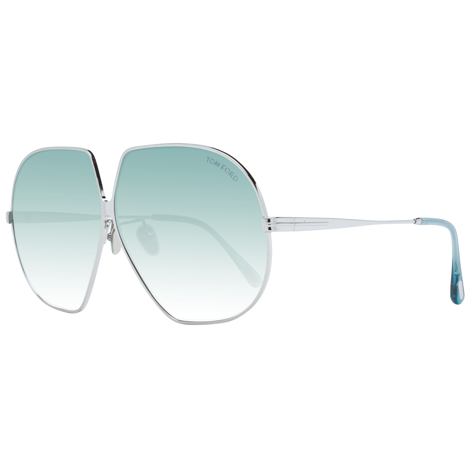 Tom Ford Sunglasses Tom Ford Sunglasses FT0785 16P 66mm Tara - Silver/Green Gradient Butterfly Full Rim Eyeglasses Eyewear UK USA Australia