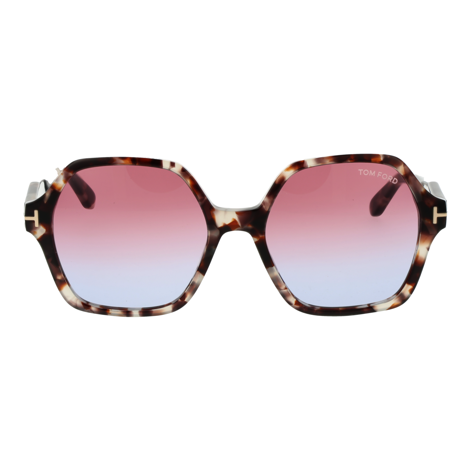 Tom Ford Sunglasses Tom Ford Sunglasses FT1032 55Z Brown Rectangle Rose Gradient Women 56mm Eyeglasses Eyewear designer