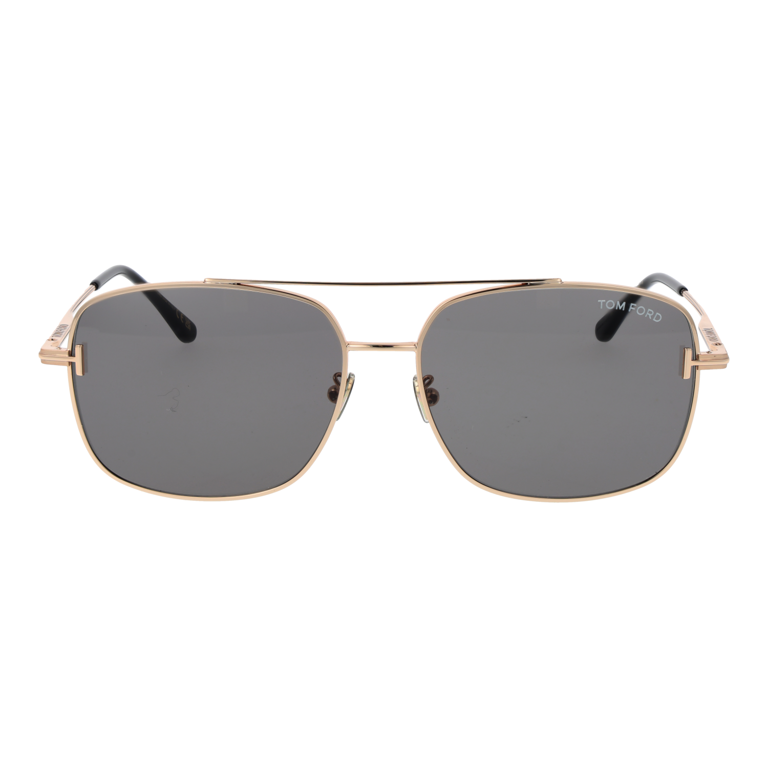 Tom Ford Sunglasses Tom Ford Sunglasses FT1144-K 28A Rose Gold Aviator Grey Lens Men 61mm Eyeglasses Eyewear designer