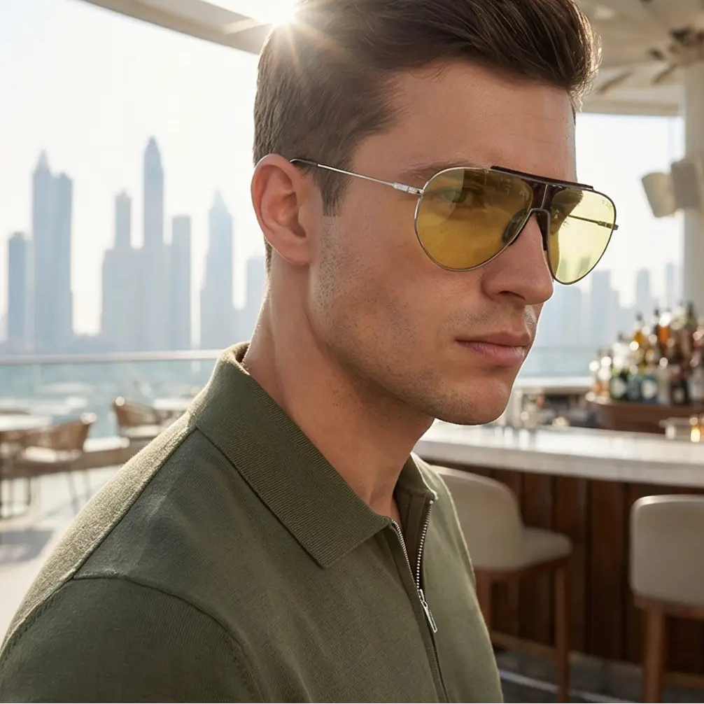 Tom Ford Sunglasses Tom Ford Sunglasses Men Grey Pilot-Aviator FT0928 12E 61mm Addison Eyeglasses Eyewear designer