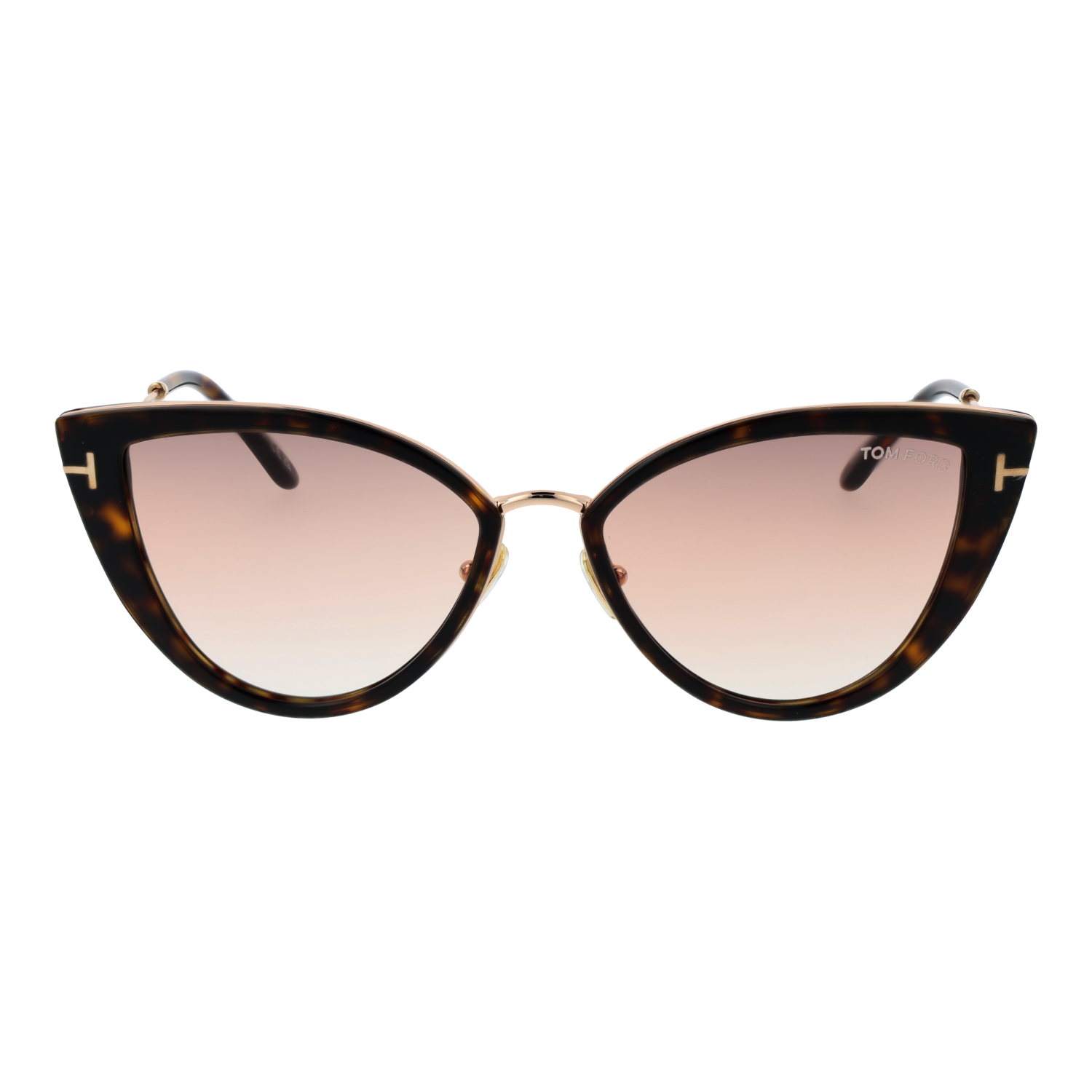 Tom Ford Sunglasses Tom Ford Sunglasses Women Brown Havana Cat Eye Gradient FT0868 52F 57mm Eyeglasses Eyewear designer