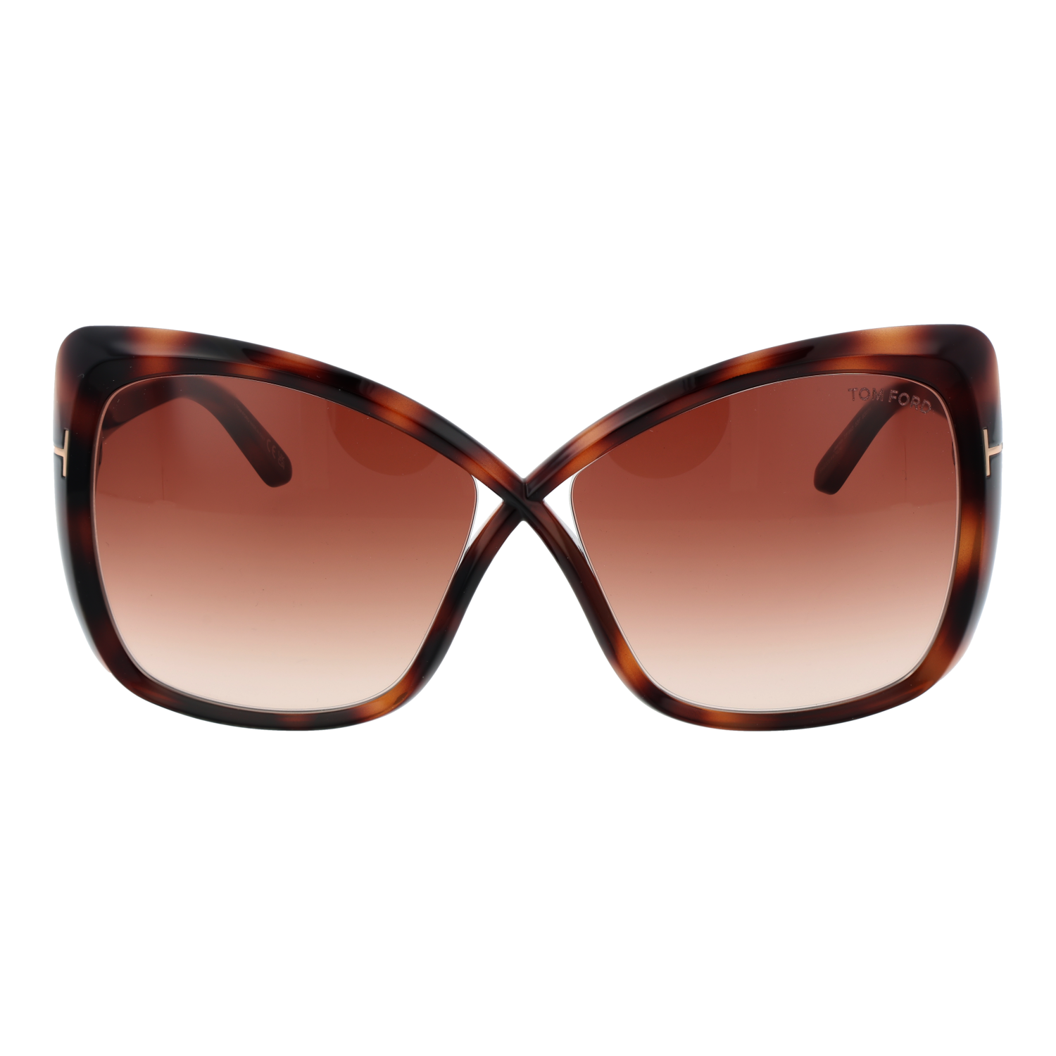 Tom Ford Sunglasses Tom Ford Sunglasses Women Brown Havana Gradient FT0943 53F 63mm Jasmin Eyeglasses Eyewear designer