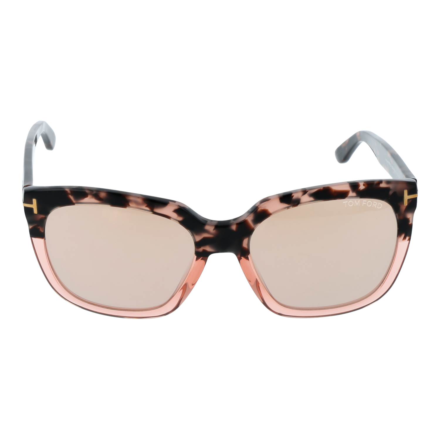 Tom Ford Sunglasses Tom Ford Sunglasses Women's Brown Rose Square Gradient AMARA FT0502 55G 55mm Eyeglasses Eyewear designer