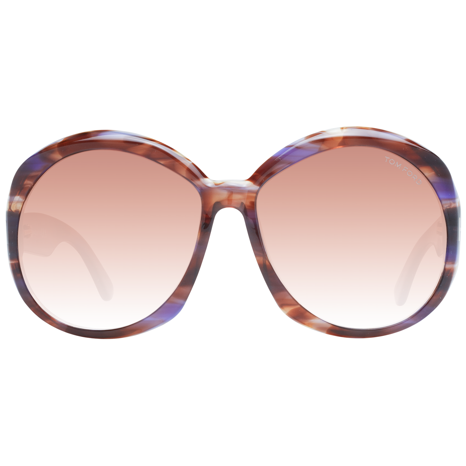 Tom Ford Sunglasses Tom Ford Sunglasses Women's Brown Round Gradient FT1010 55Z 62mm Annabella Eyeglasses Eyewear designer