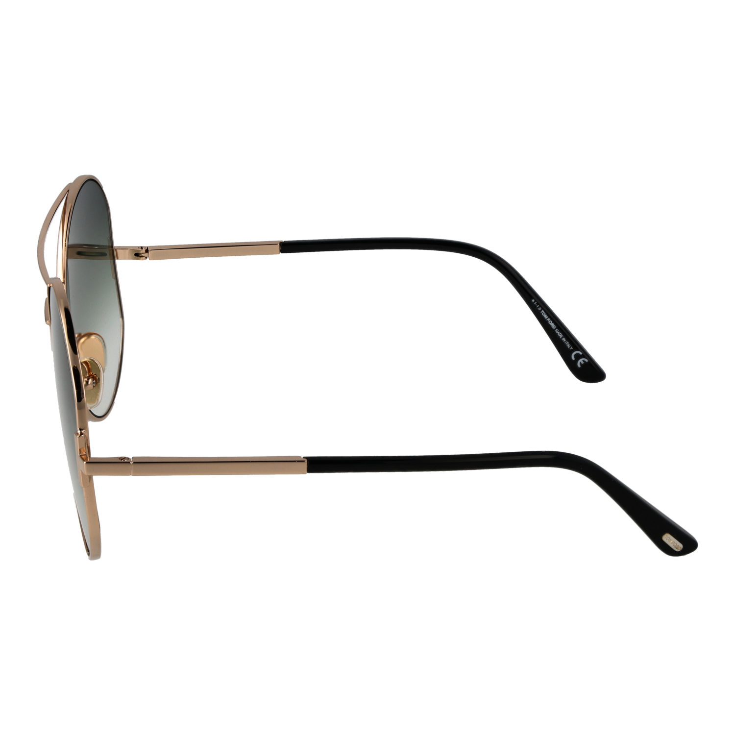 Tom Ford Sunglasses Tom Ford Sunglasses Women's Gold Metal Green Gradient Pilot-Aviator FT0782 28B 60mm Eyeglasses Eyewear designer