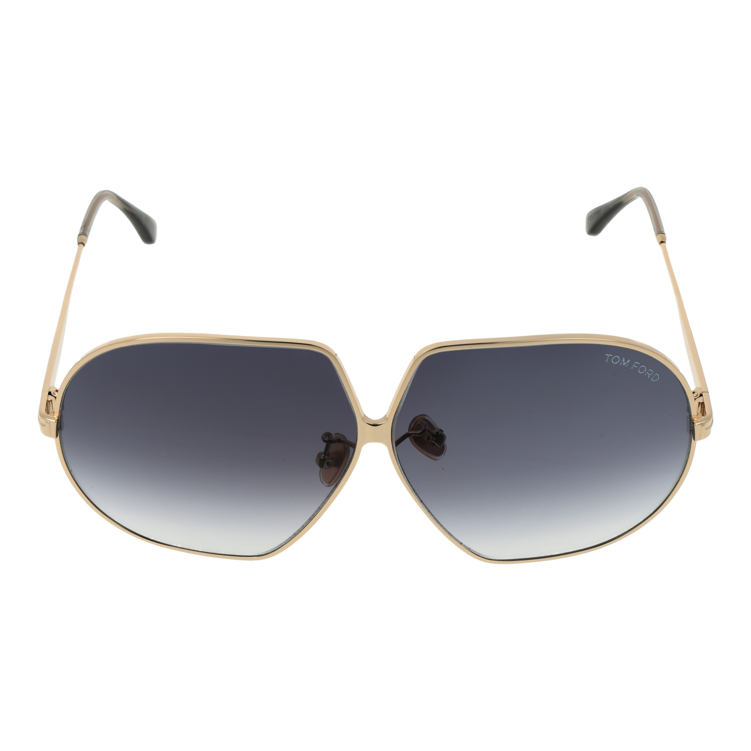 Designer Shades Direct Tom Ford Sunglasses Women's Gold Metal Grey FT0785 28B 66mm Eyeglasses Eyewear designer