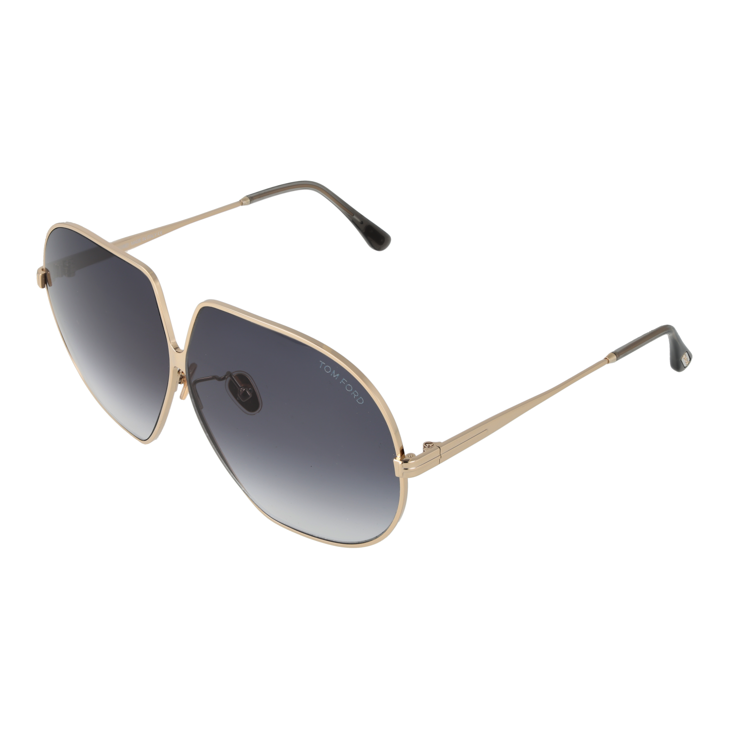 Designer Shades Direct Tom Ford Sunglasses Women's Gold Metal Grey FT0785 28B 66mm Eyeglasses Eyewear designer