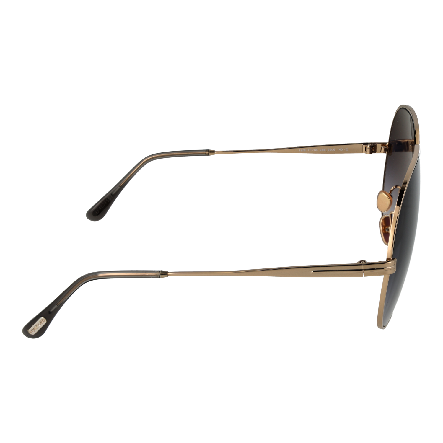 Designer Shades Direct Tom Ford Sunglasses Women's Gold Metal Grey FT0785 28B 66mm Eyeglasses Eyewear designer