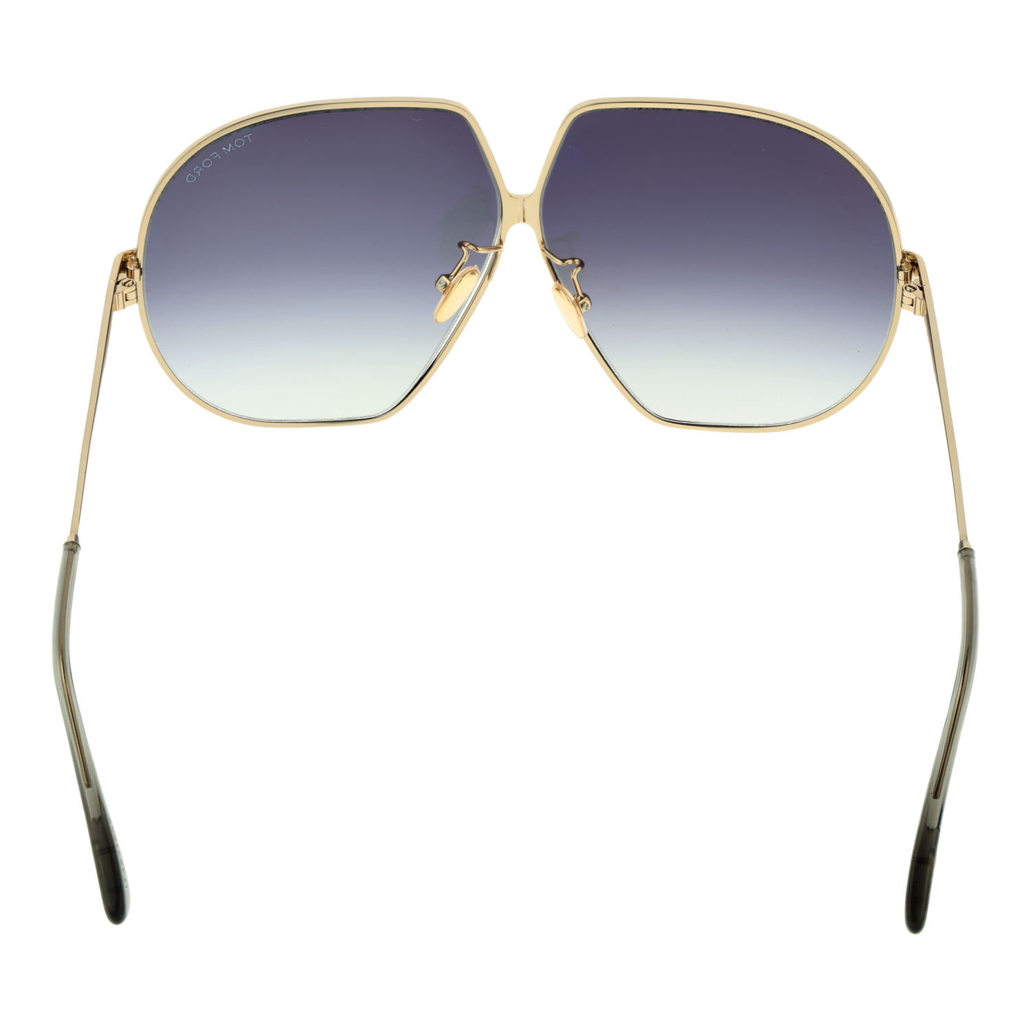 Designer Shades Direct Tom Ford Sunglasses Women's Gold Metal Grey FT0785 28B 66mm Eyeglasses Eyewear designer