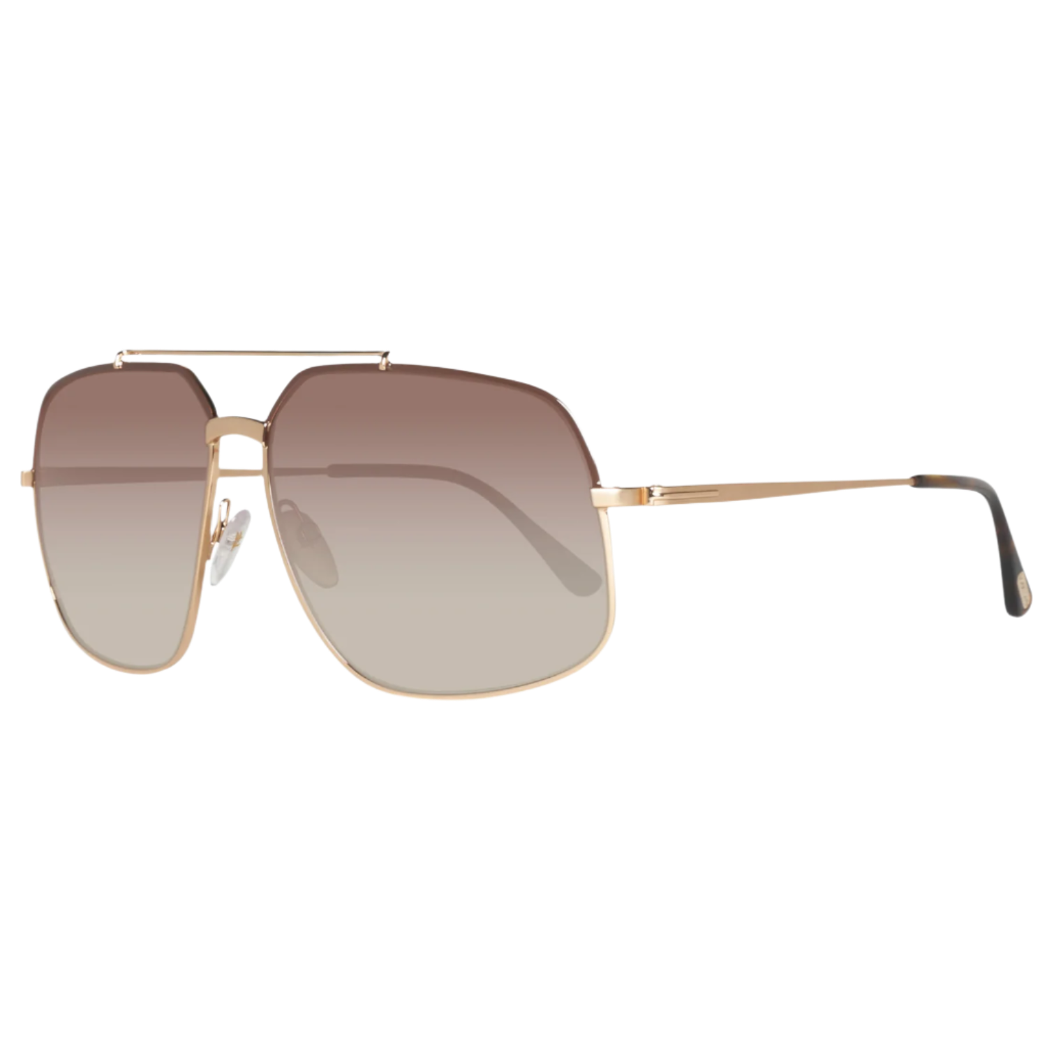 Tom Ford Sunglasses Tom Ford Sunglasses Women's Gold Pilot-Aviator FT0439 48F 60mm Ronnie Eyeglasses Eyewear designer