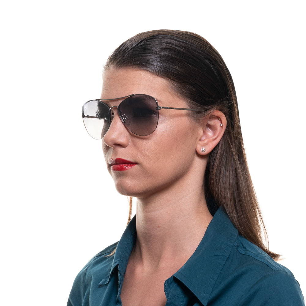 Tom Ford Sunglasses Tom Ford Sunglasses Women's Shiny Silver Metal Pilot-Aviator MARGRET-02 FT0566 18C 60mm Eyeglasses Eyewear designer